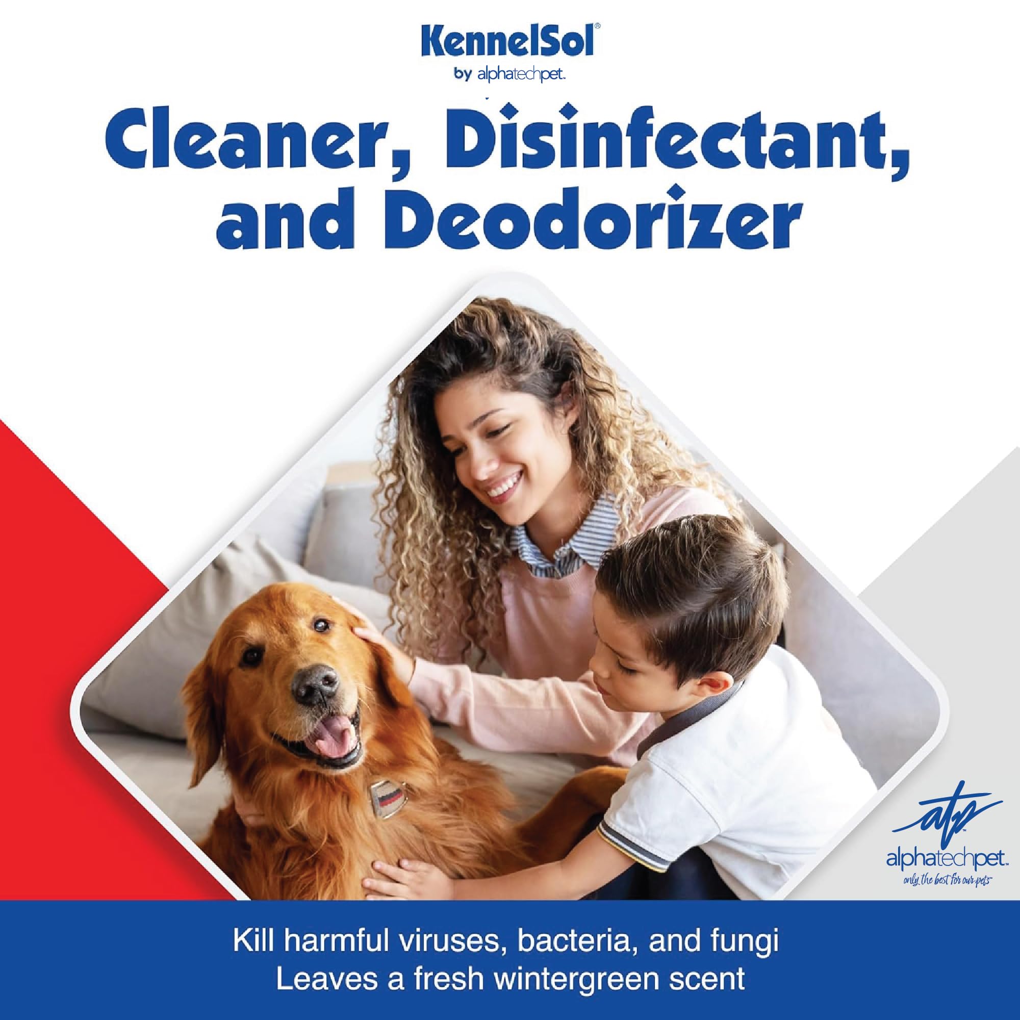 Kennelsol 1-Step Kennel Cleaner - Epa Registered Liquid Concentrate Disinfectant And Deodorizer, Effective Against Bacteria And