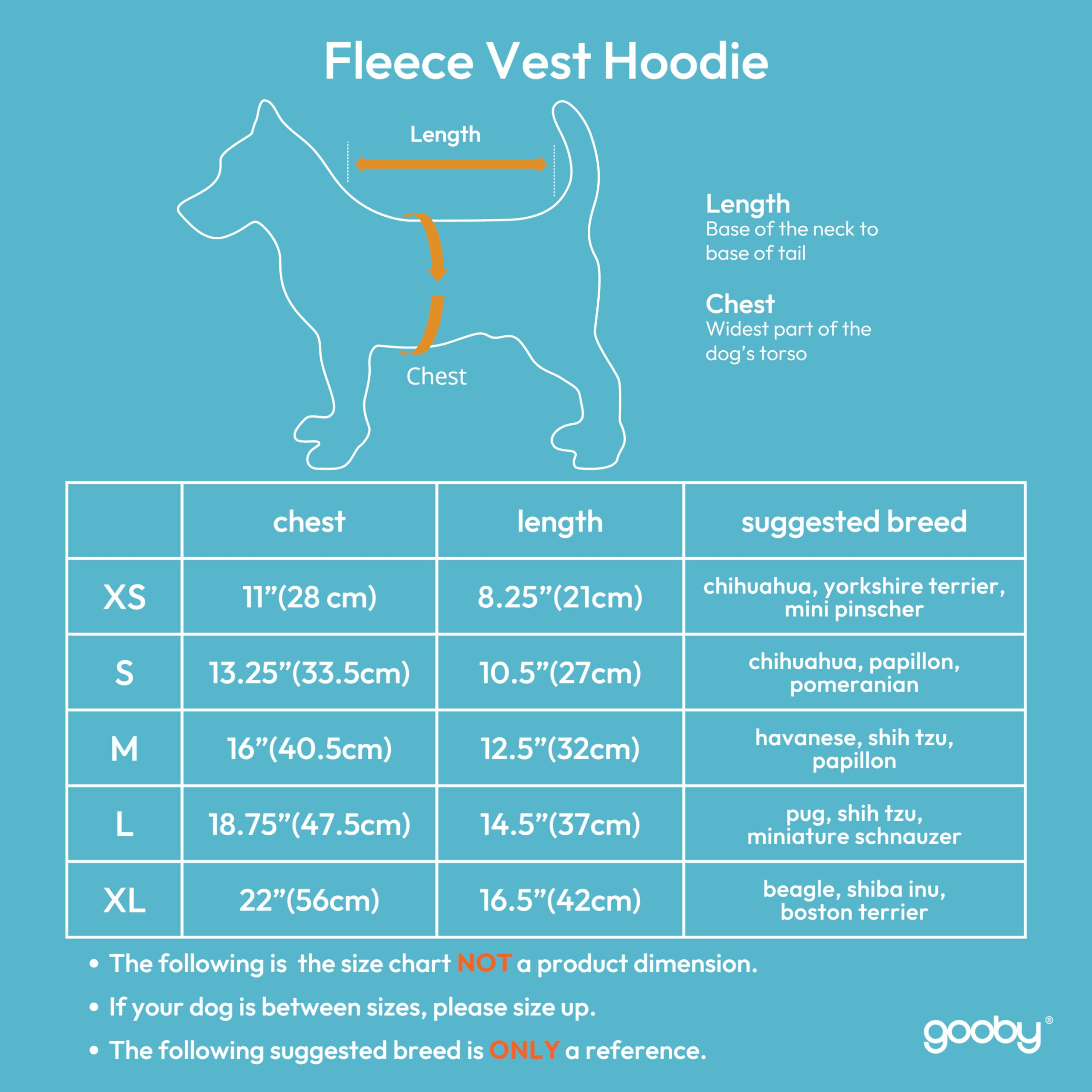 Gooby Fleece Vest Hoodie Dog Sweater - Gray, Small - Warm Pullover Dog Hoodie With O-Ring Leash - Winter Hooded Small Dog Sweater - Dog Clothes For Small Dogs Boy Or Girl, And Medium Dogs