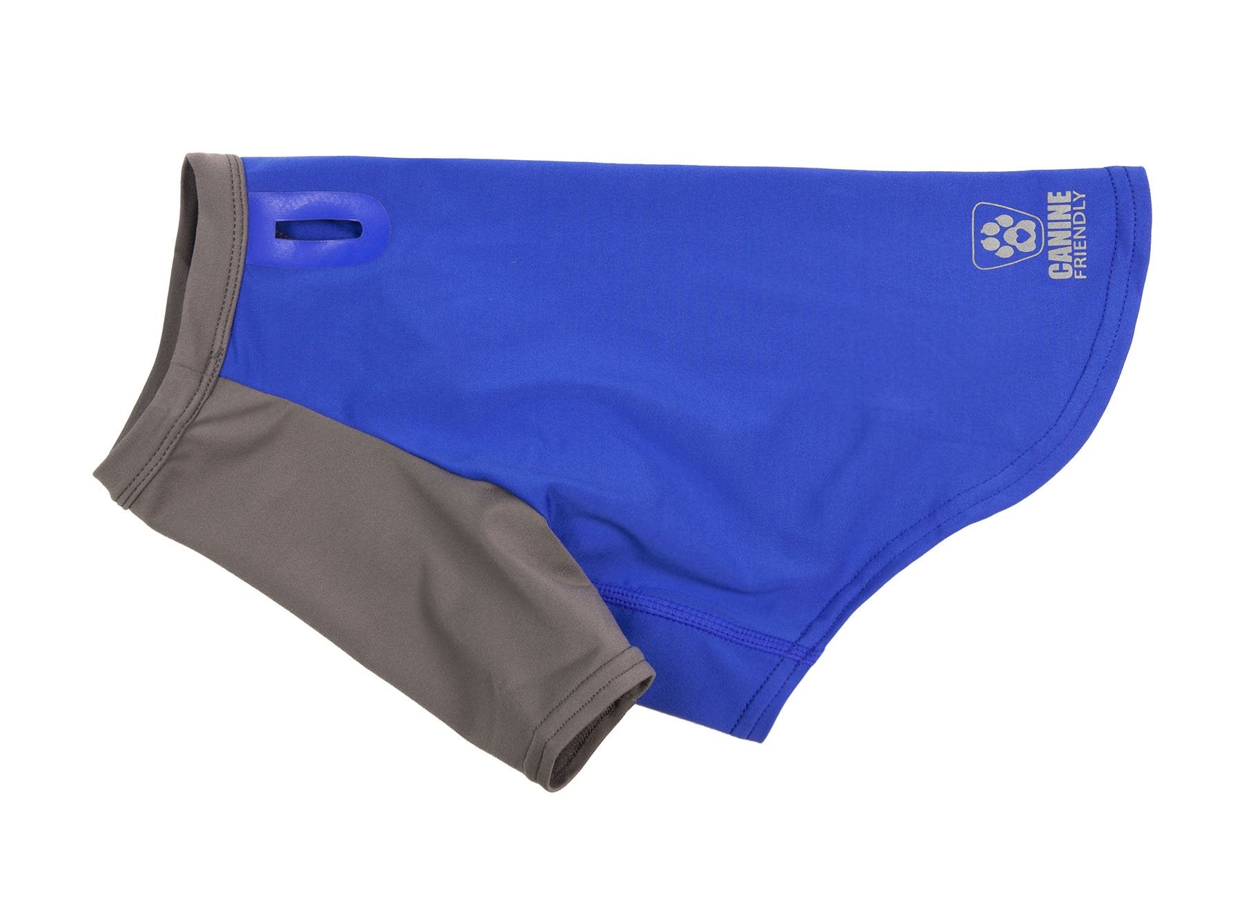 Canine Friendly 66701008 Solis Uv Sun Protection Coverup Dog Shirt, Xx-Small, Electric Blue/Charcoal
