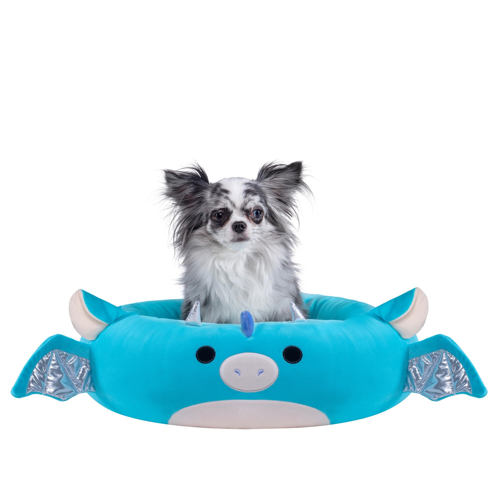 Squishmallows Original 20-Inch Tatiana The Dragon Pet Bed - Small -Sized Ultrasoft Official Plush Pet Bed For Dogs And Cats