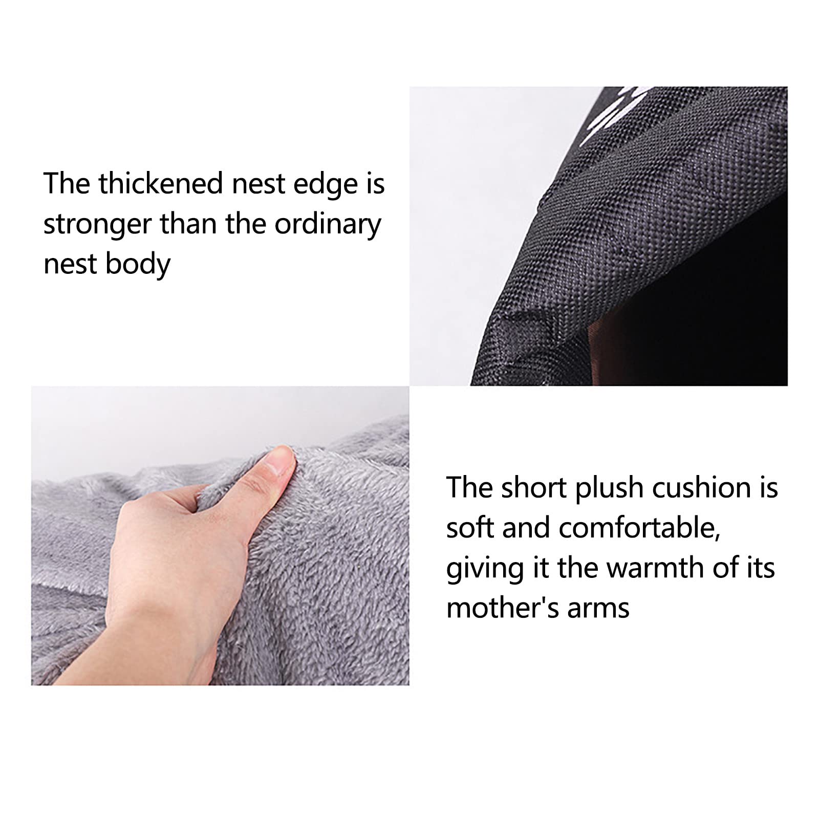 YOMEESOUL Large Outdoor Feral Cat House - Weatherproof, Waterproof, Foldable, Cotton Filled Tent for 3 Cats - Keeps Warm in Winter