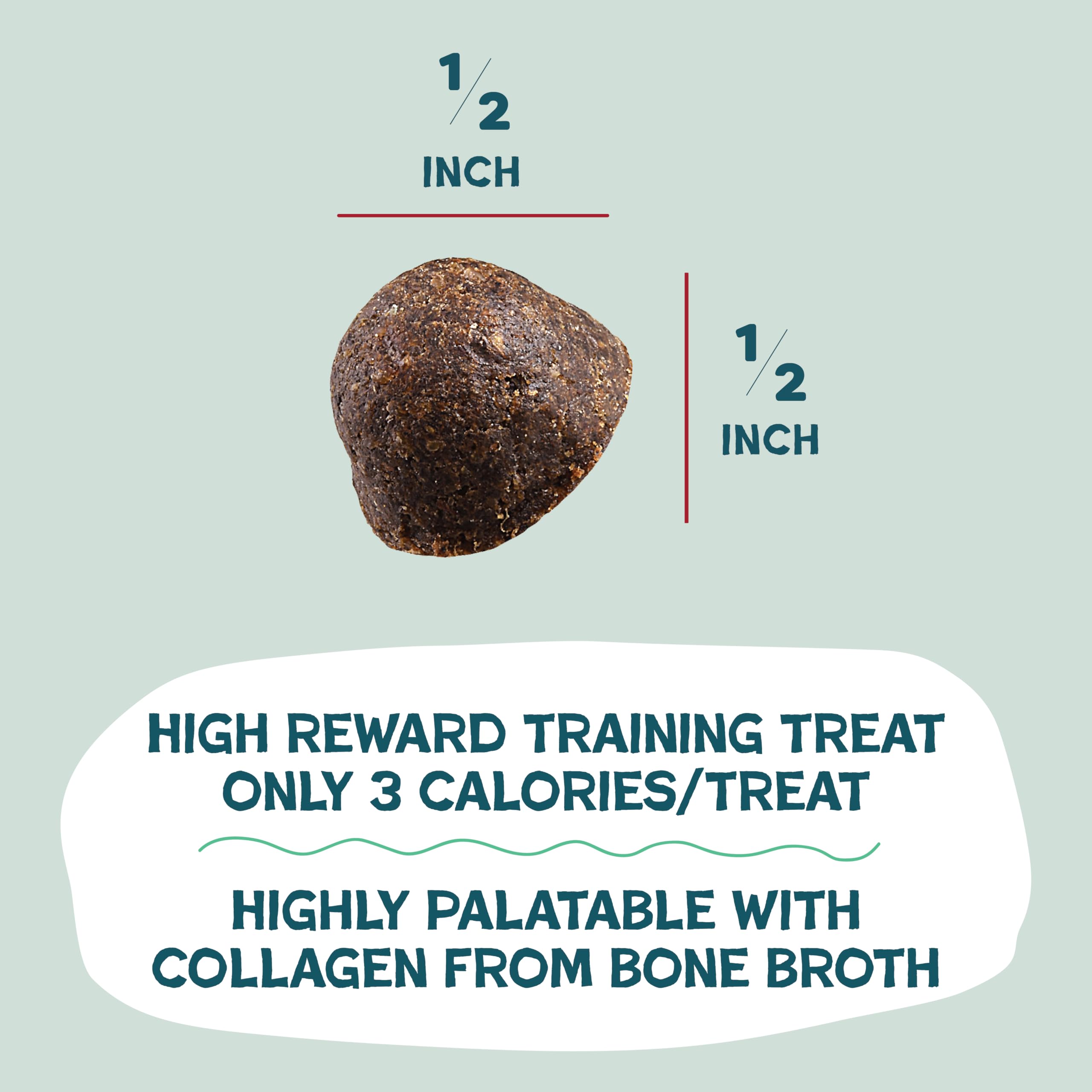 Shameless Pets Dog Training Treats, Bacon Bone Broth Bits - Natural & Healthy Puppy Dog Treats - Soft Training Treats for Dogs w