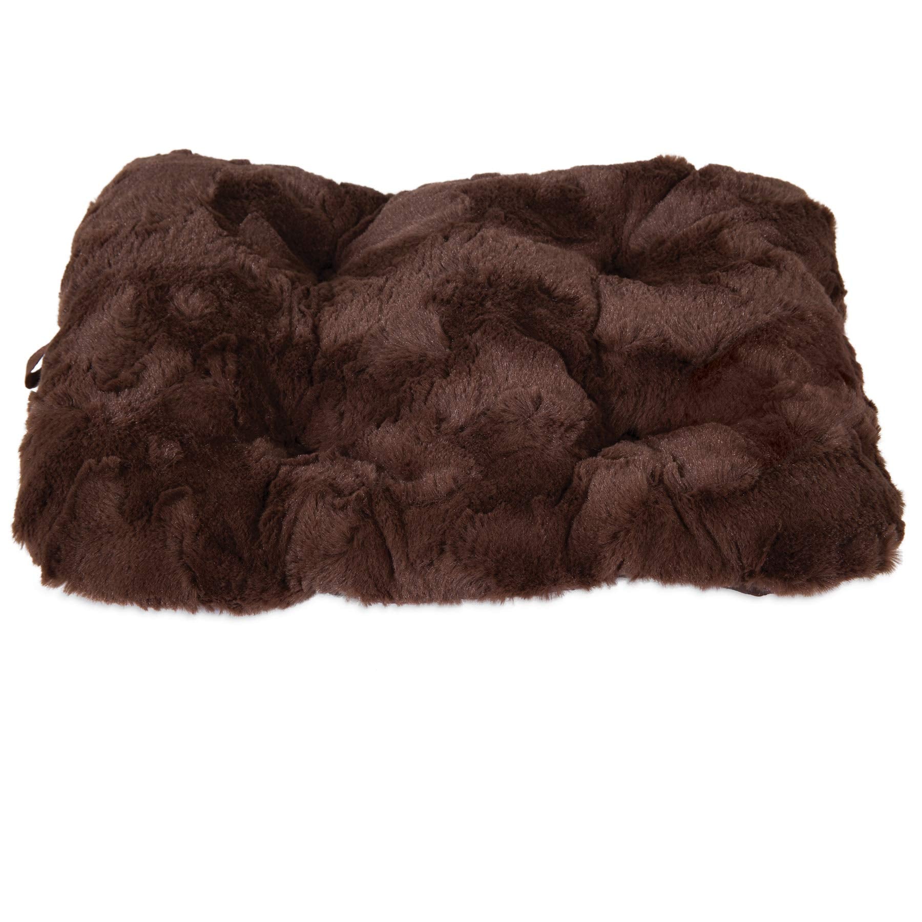 Precision Pet Products Snoozzy Cozy Comforter Crate Mat, Brown, For 19'' Wire Crates