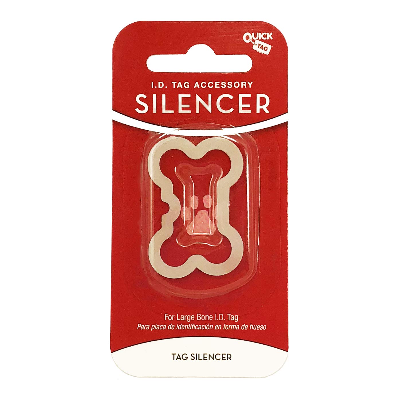 Seizures Medical Alert Pet Id Tags, Custom Printed And Laser Engraved, Stainless Steel Bone Shape Includes Split Ring And Silencer