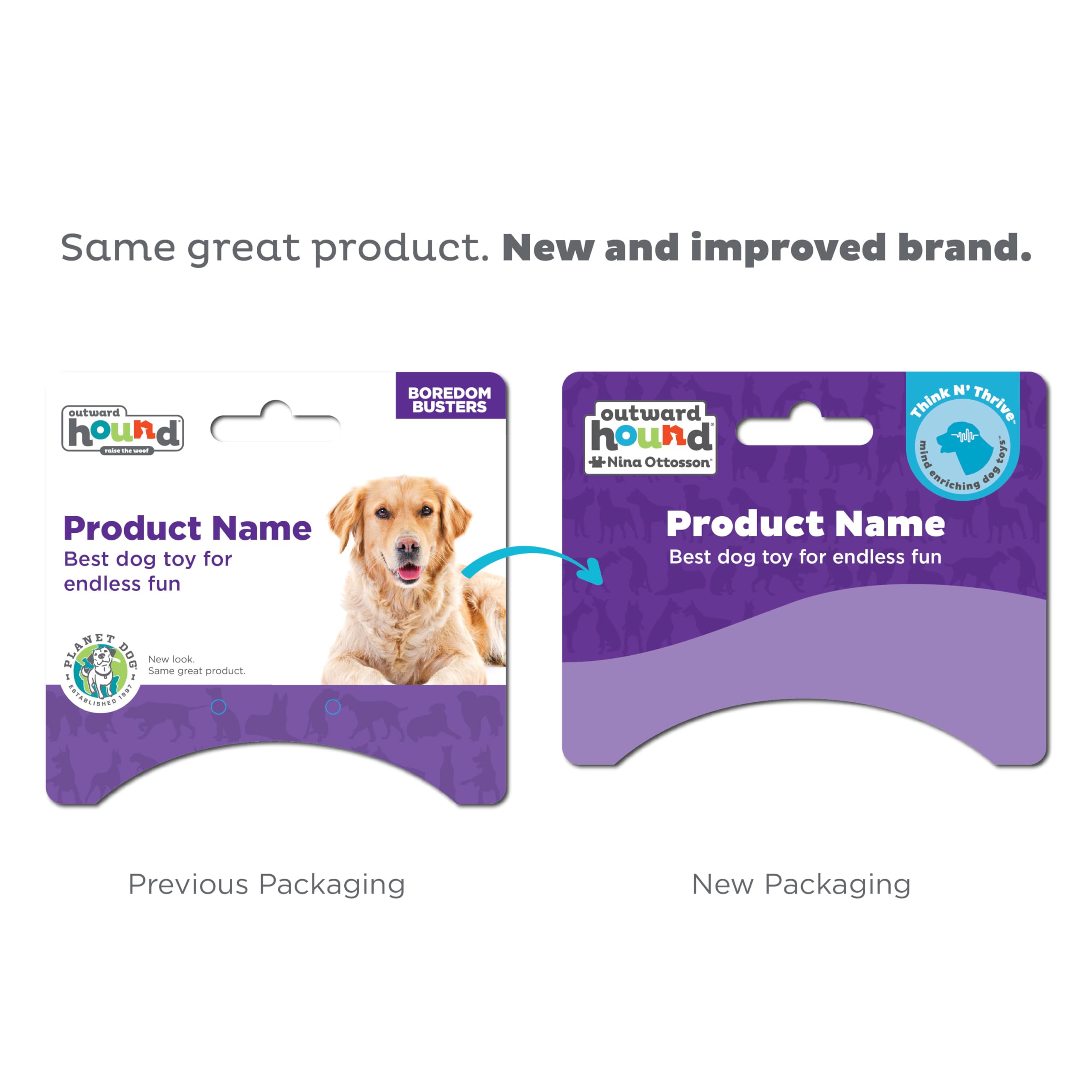 Outward Hound Nooks Happiness Treat Dispensing Dog Toy, Small, Yellow, Smiley Face