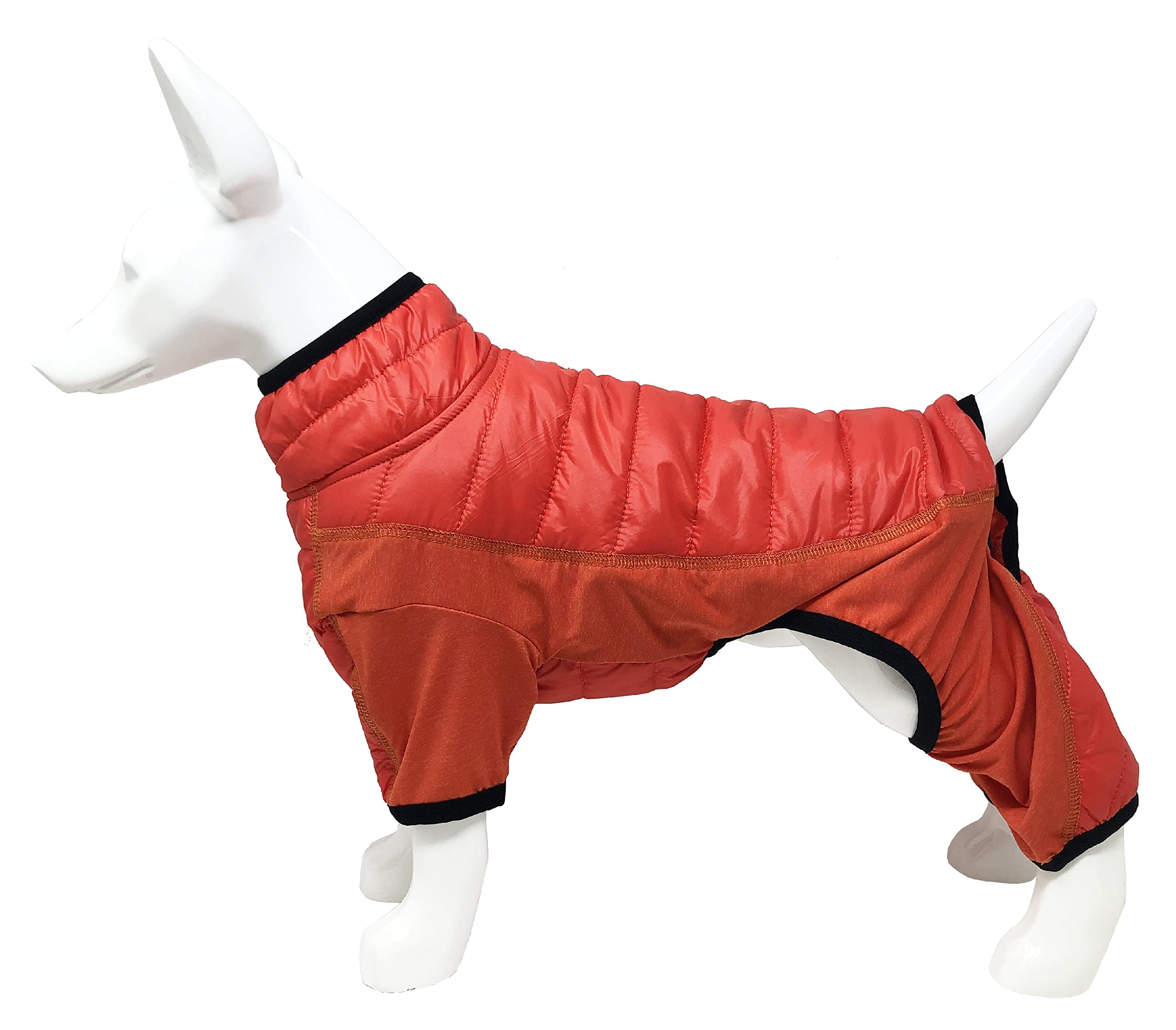 Pet Life Aura-Vent Lightweight 4-Season Stretch And Quick-Dry Full Body Dog Jacket, Sm, Red