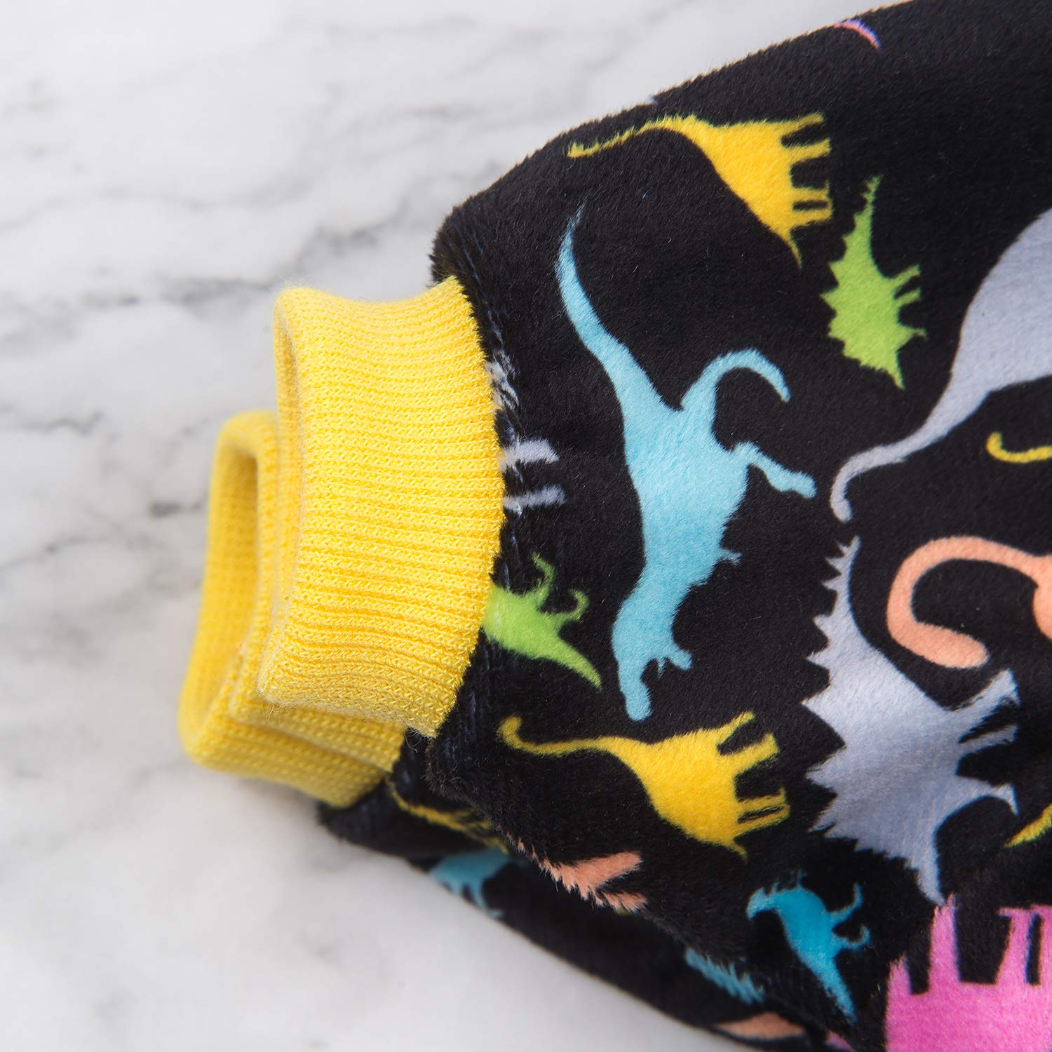 Cutebone Dog Pajamas Dinosaur Dog Apparel Dog Jumpsuit Pet Clothes Pajamas P26S Small