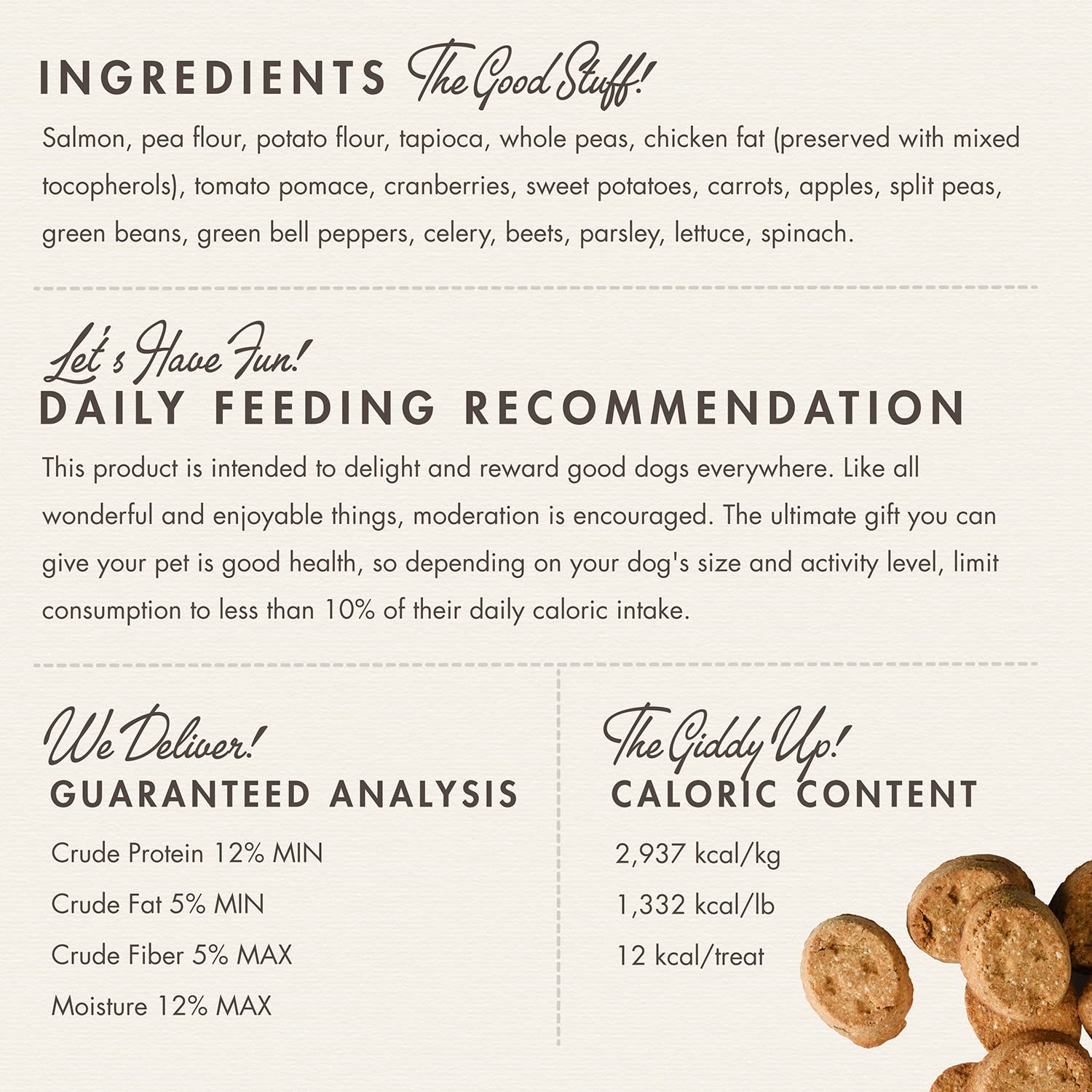 Fromm Four-Star Nutritionals Salmon with Sweet Potato Dog Treats - Premium Oven Baked Dog Snacks - Salmon Recipe - 8 oz