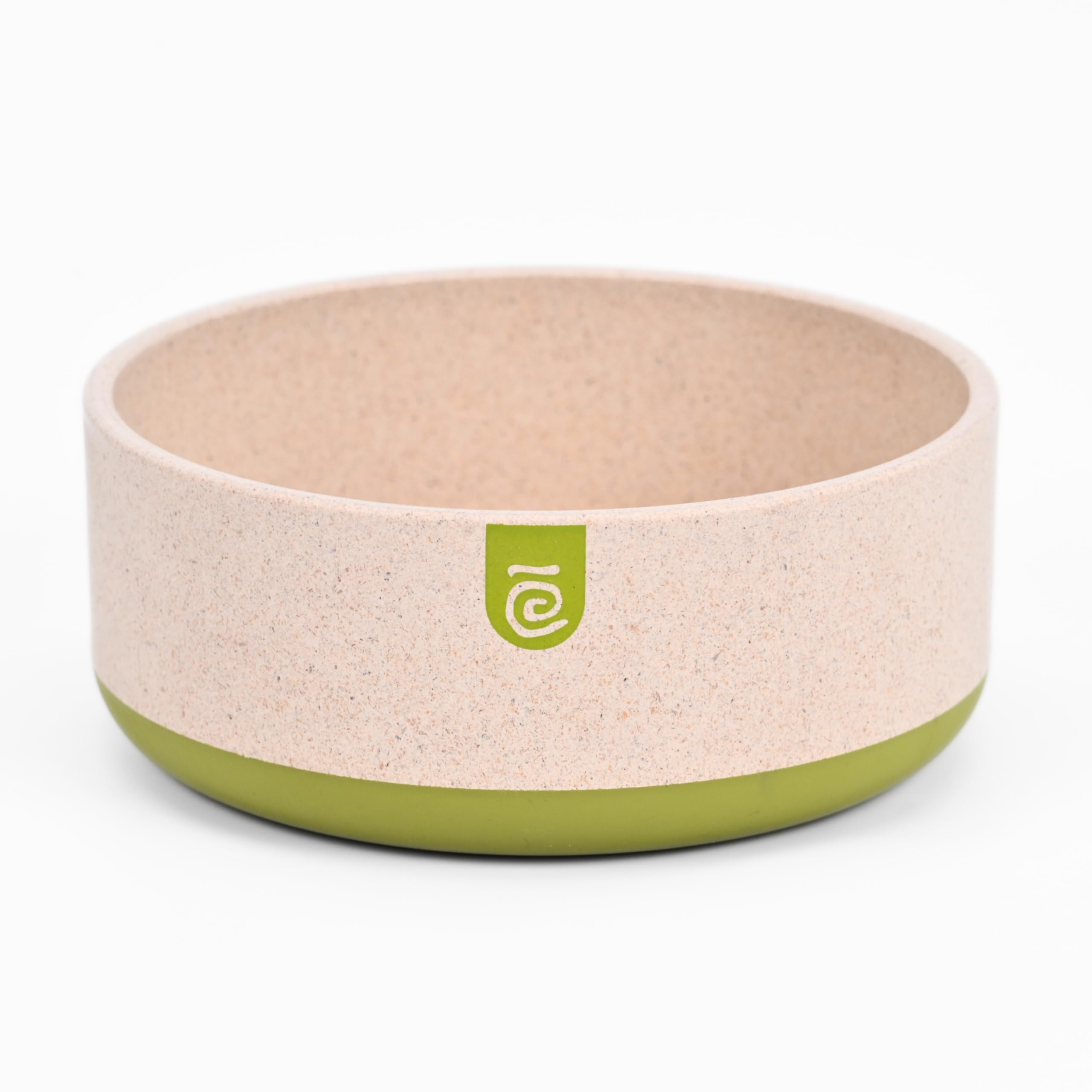 Eha Earth Friendly EcoBlend Dog Food Bowl | Dog Bowl & | Pet Bowl Made with Rice Husk | AntiSkid | 700 ml, 1 Unit | Spring Gree
