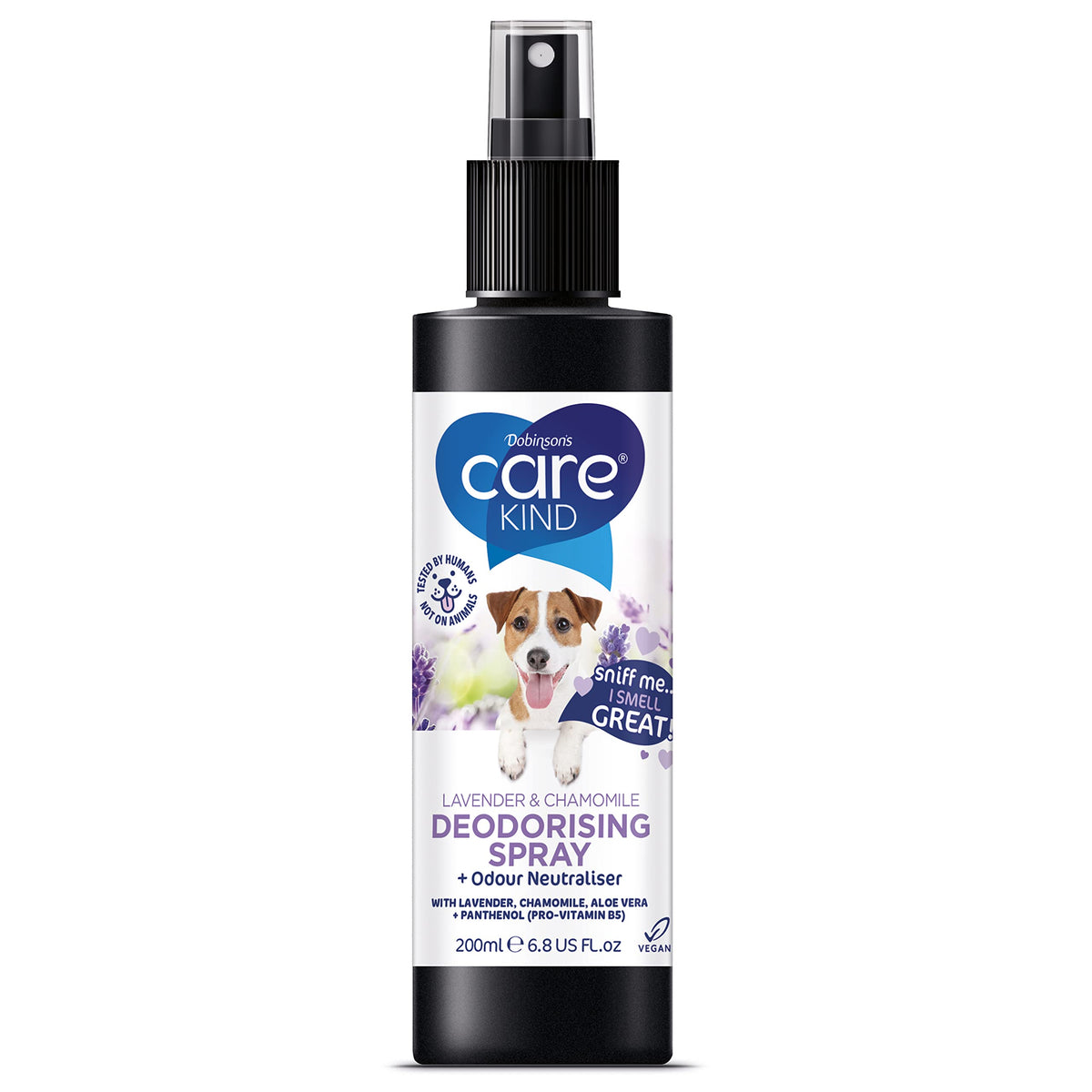Carekind Lavender & Chamomile Dog Perfume - Dog Spray With Spray Pump, Vegan Dog Cologne Is A Dog Deodoriser Spray. Dog Perfume 