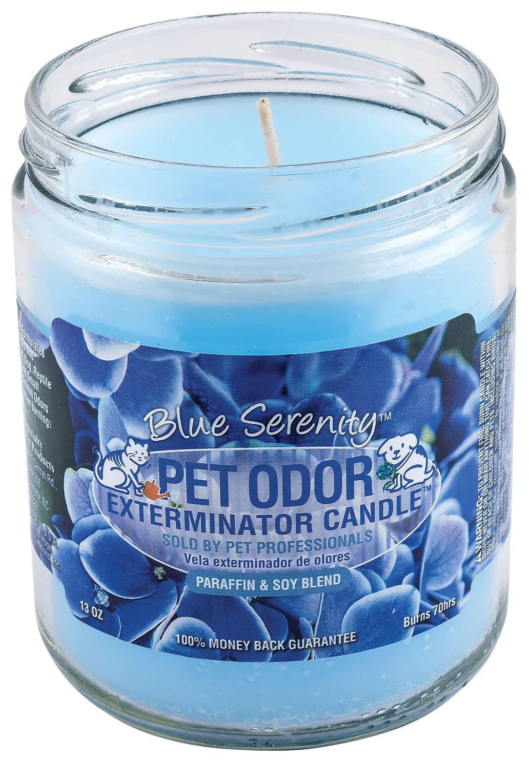 0 Unknown Pet Oder Exterminator Blue Serenity Candle