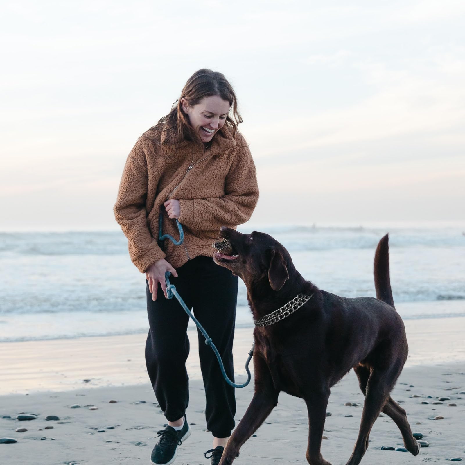 Mystercome Dog Chain Collar Metal Martingale Anti Chew Training Collars Chew Proof, Chrome Plated, Double Link For Small Medium