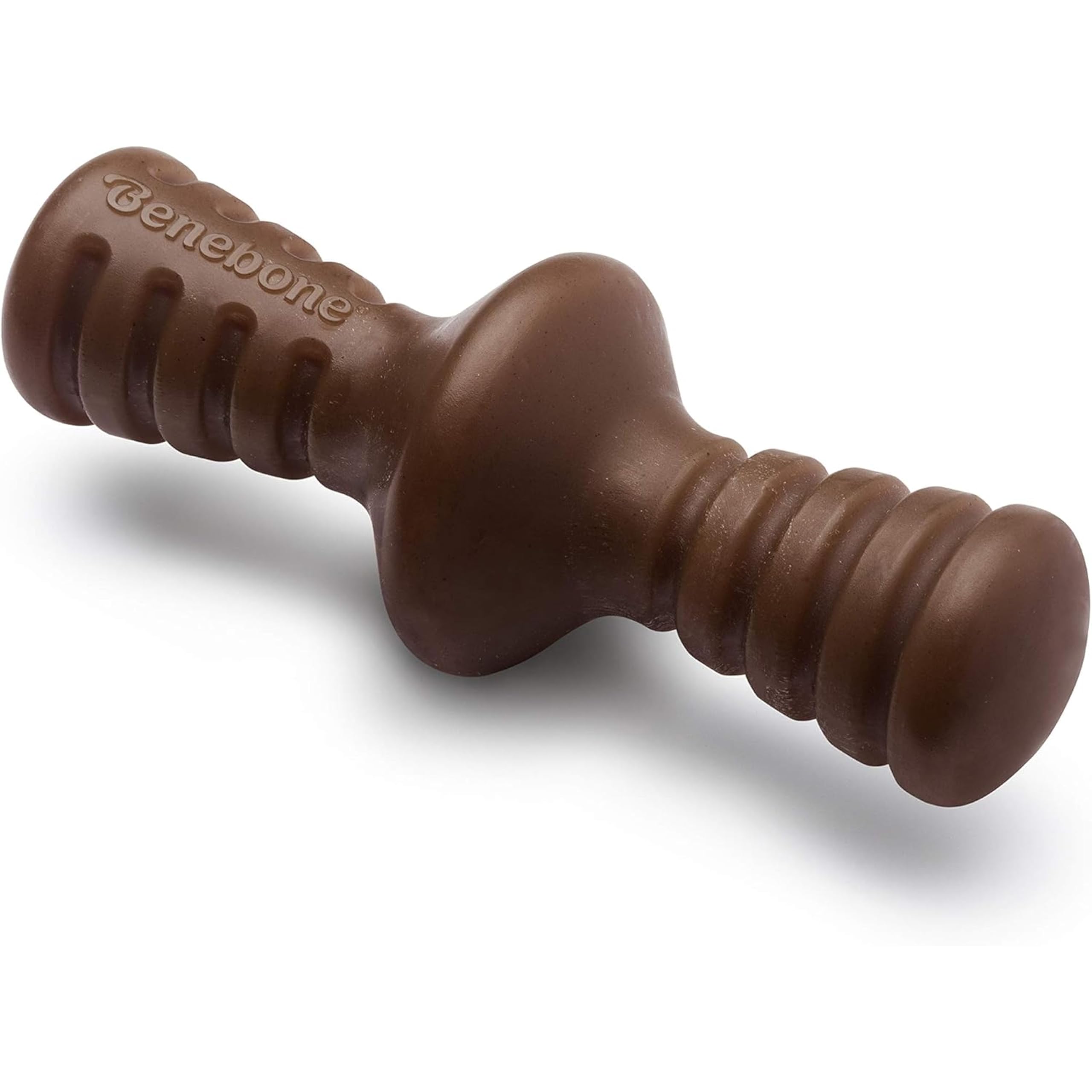 Benebone Zaggler Rolling Dog Chew Toy For Aggressive Chewers, Real Peanut, Made In Usa, Small