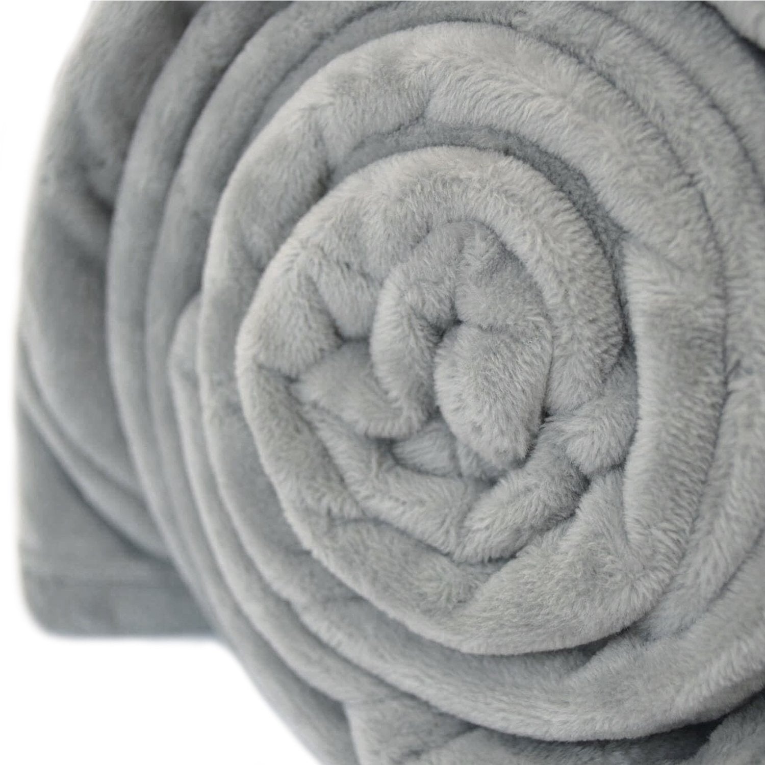 Petfusion Premium Plus Quilted Pet Blanket Blanket, Multiple Sizes For Dogs & Cats. [Light Inner Fill 70Gsm, Reversible Gray Mic