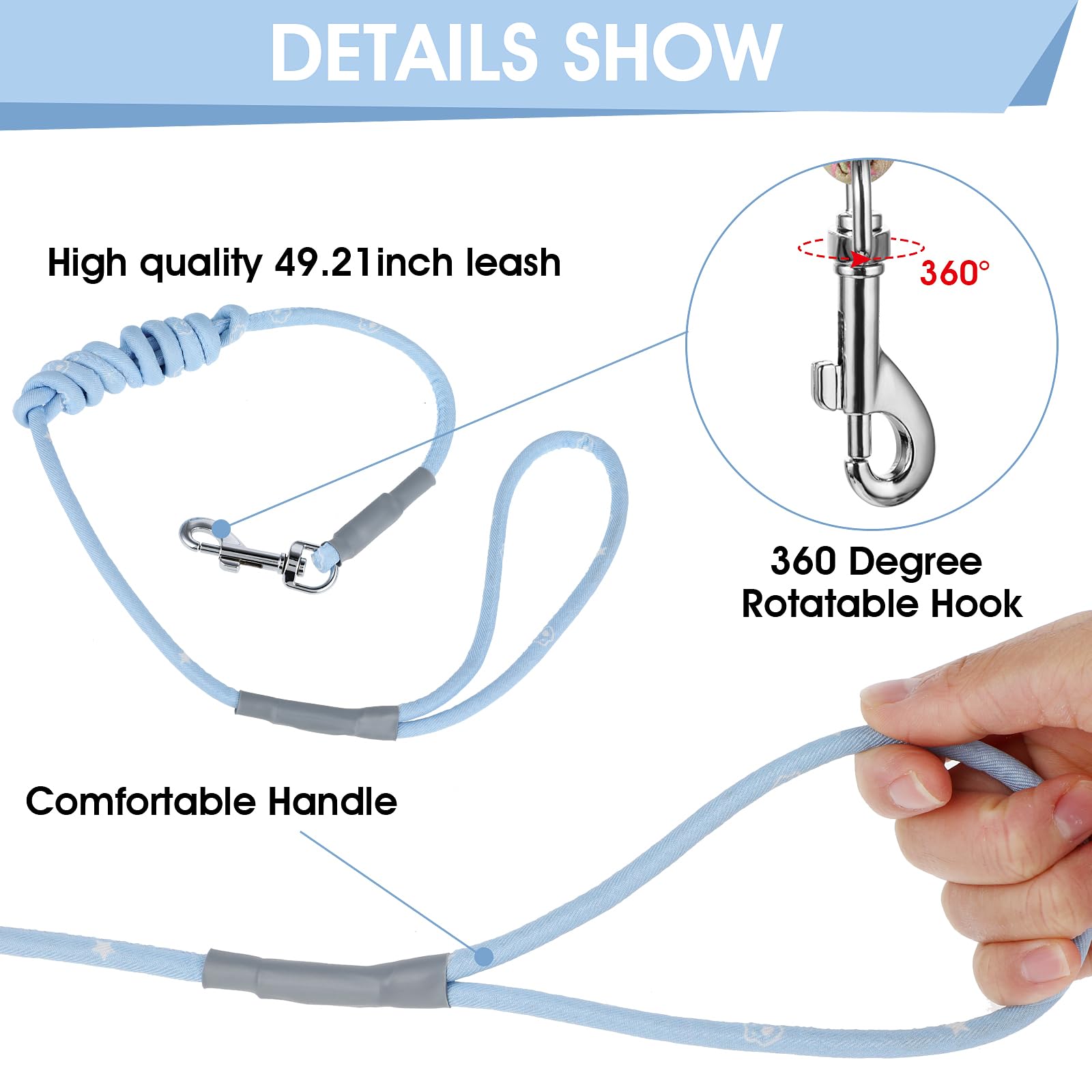 Tiesome Cat Harness And Leash Set, Adjustable Gradient Kitten Harness Escape Proof Harness With Leash For Kitty Outdoor Walking