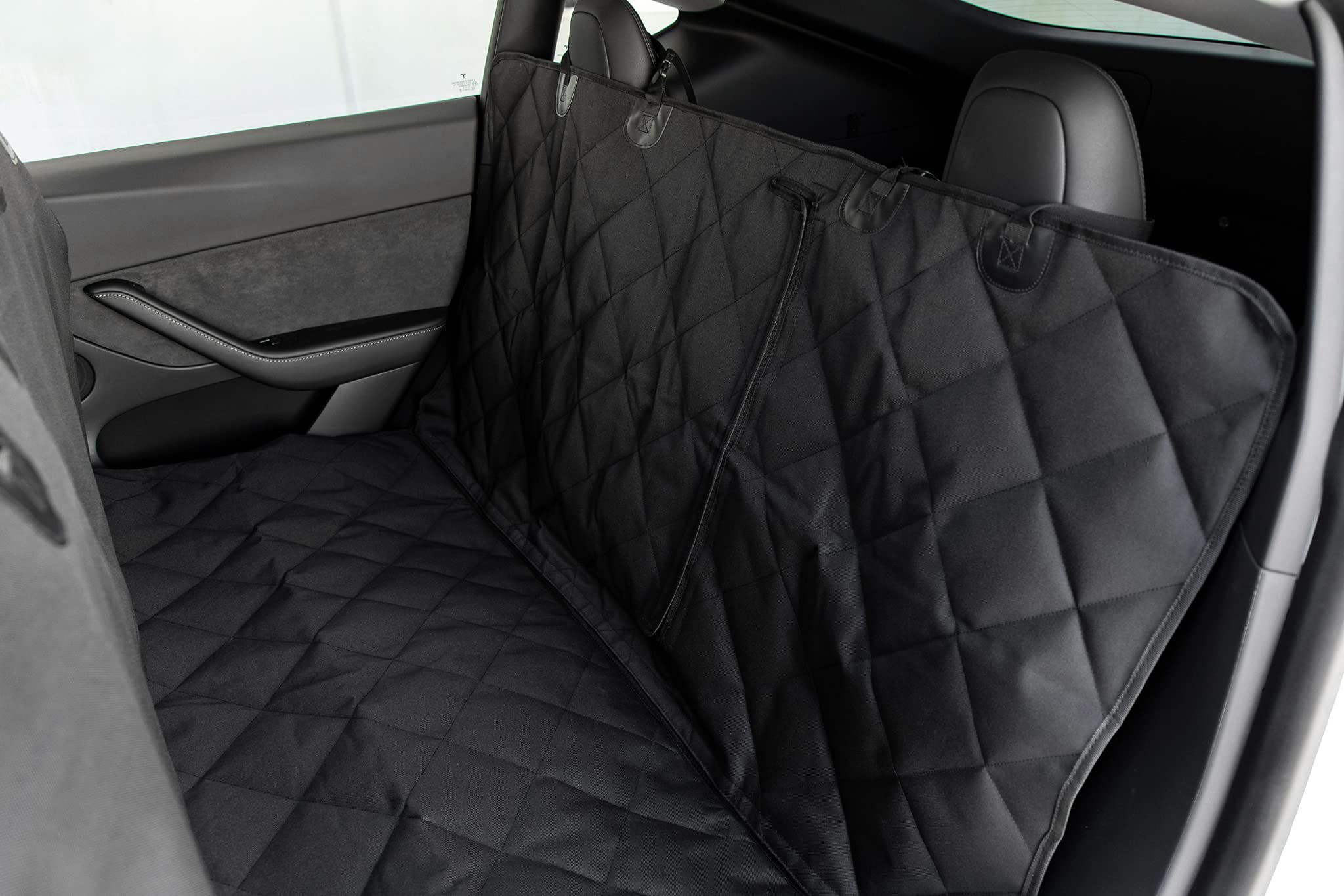 EVANNEX Rear Seat Pet Cover for Tesla Model 3 and Model Y - Seat Cover - Pet Seat Cover (w/o Leash)