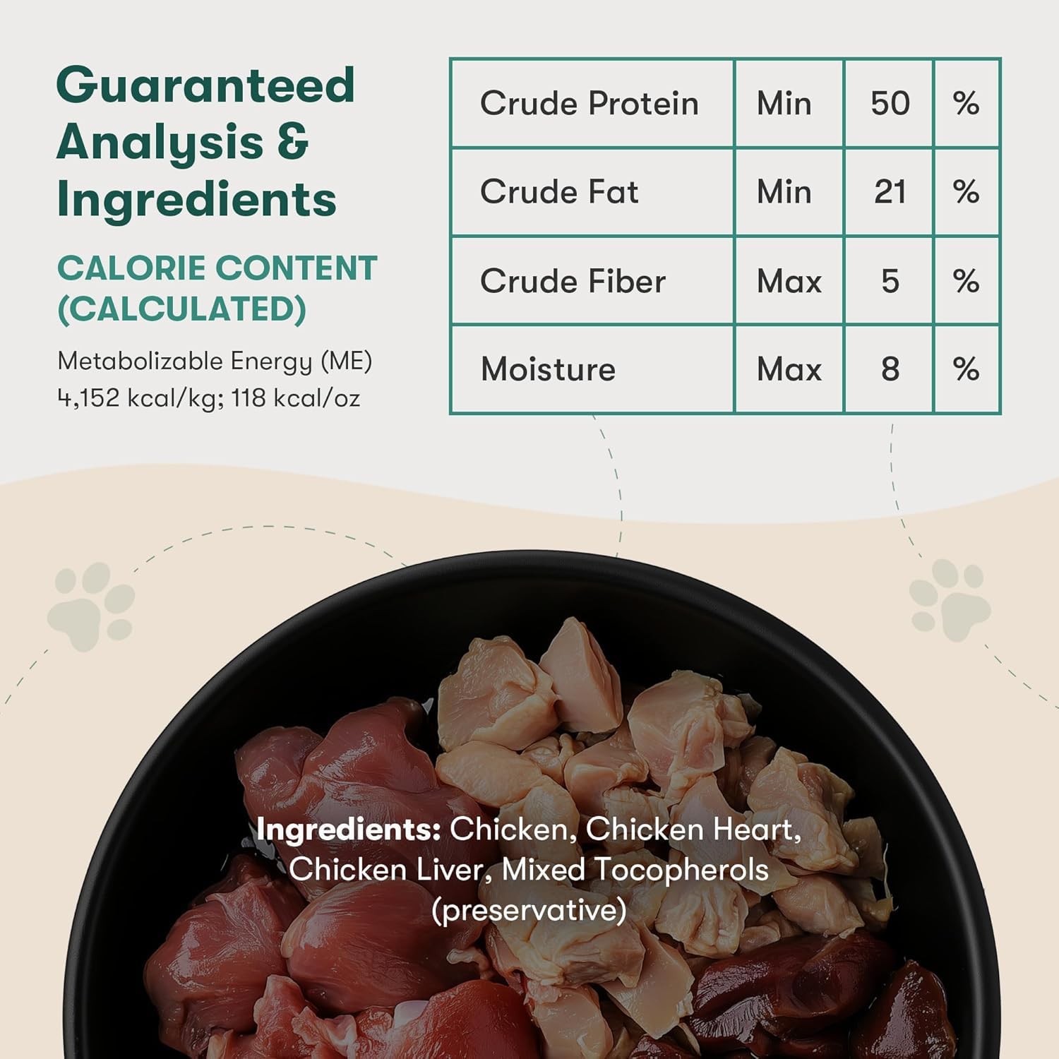 Jinx Premium Freeze-Dried Dog Food Toppers, Chicken on Top - Healthy & Natural Meal Toppers for Dogs with Real Chicken with Real