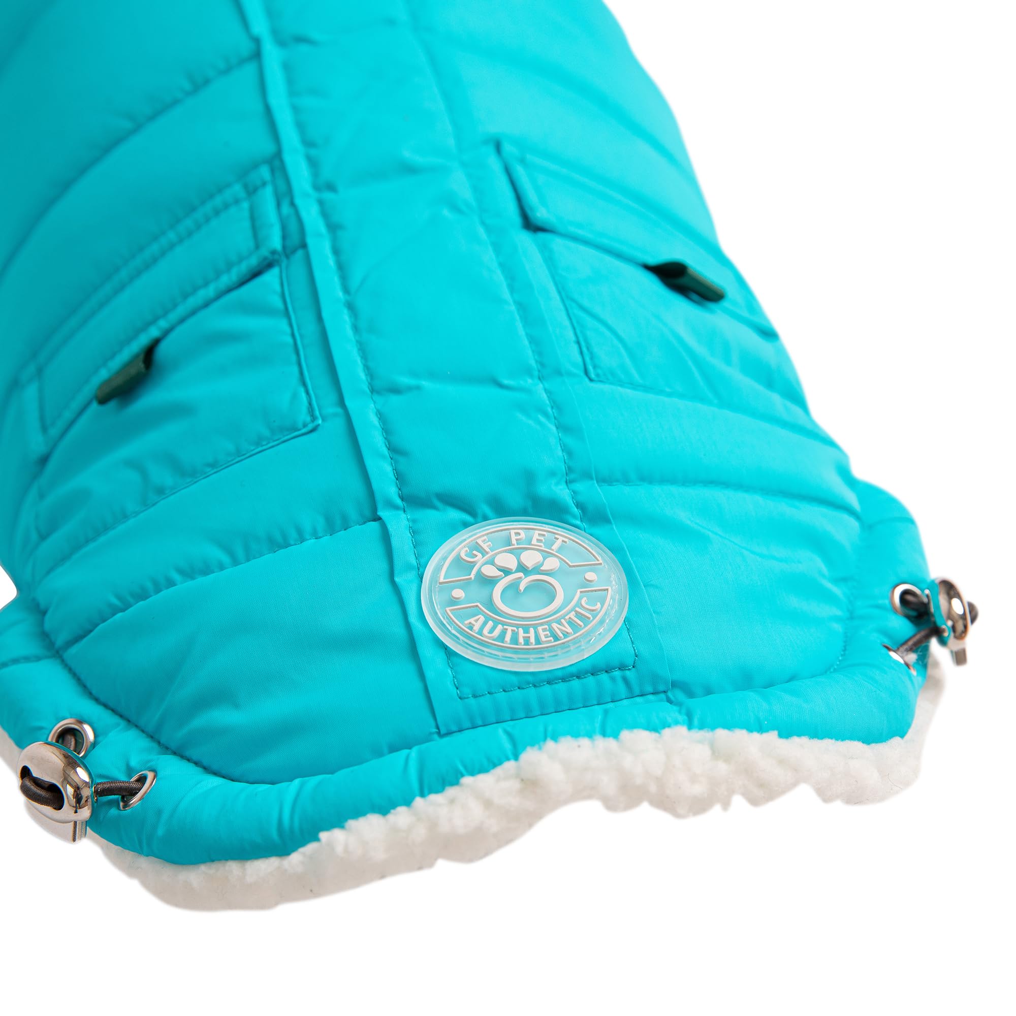 Gf Pet - Winter Sailor Parka - (Small, Aqua)