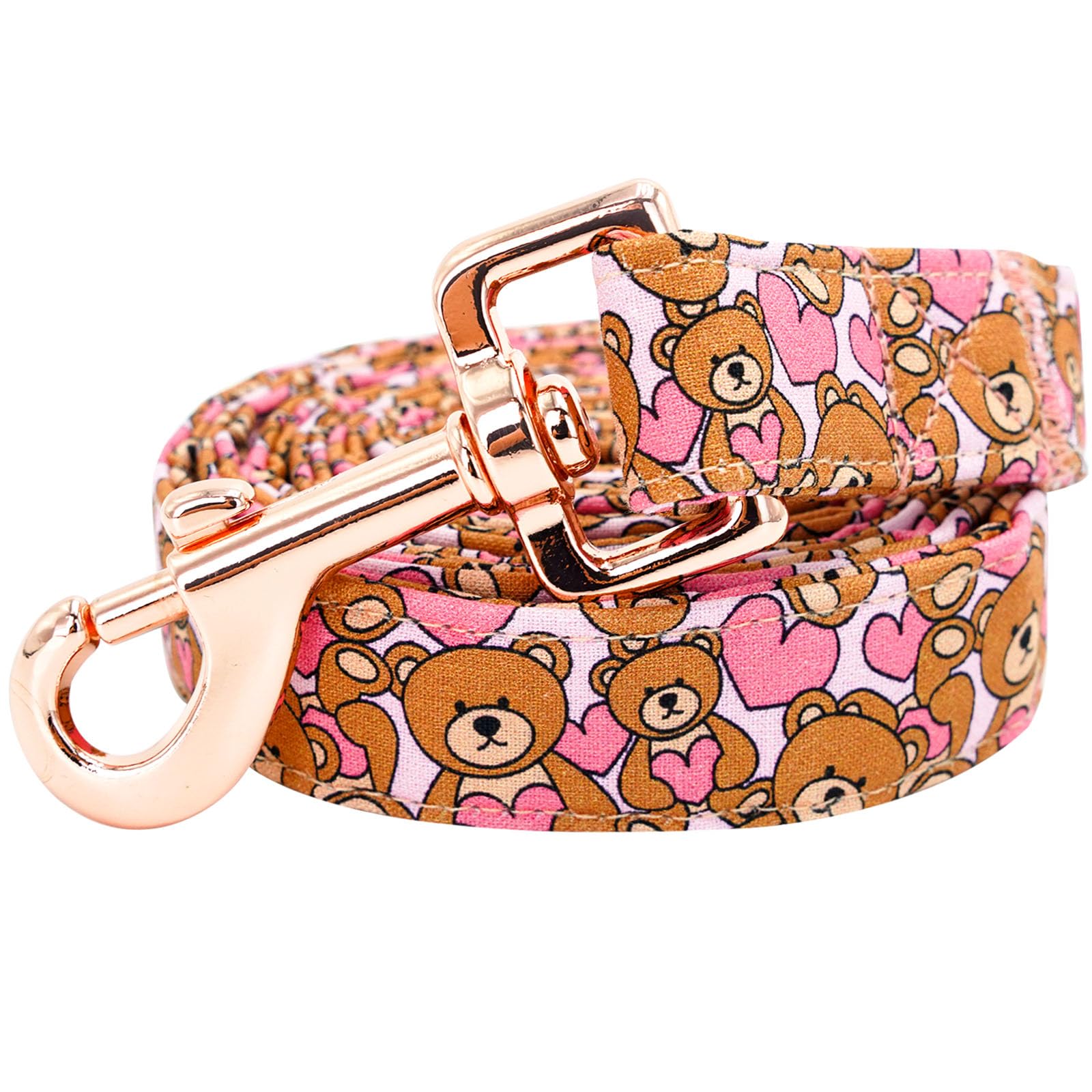 Lionheart Glory Valentine Dog Leash Strong Durable Hearts Dog Leashes Comfortable Soft Handle For Small Medium And Large Dogs Gi
