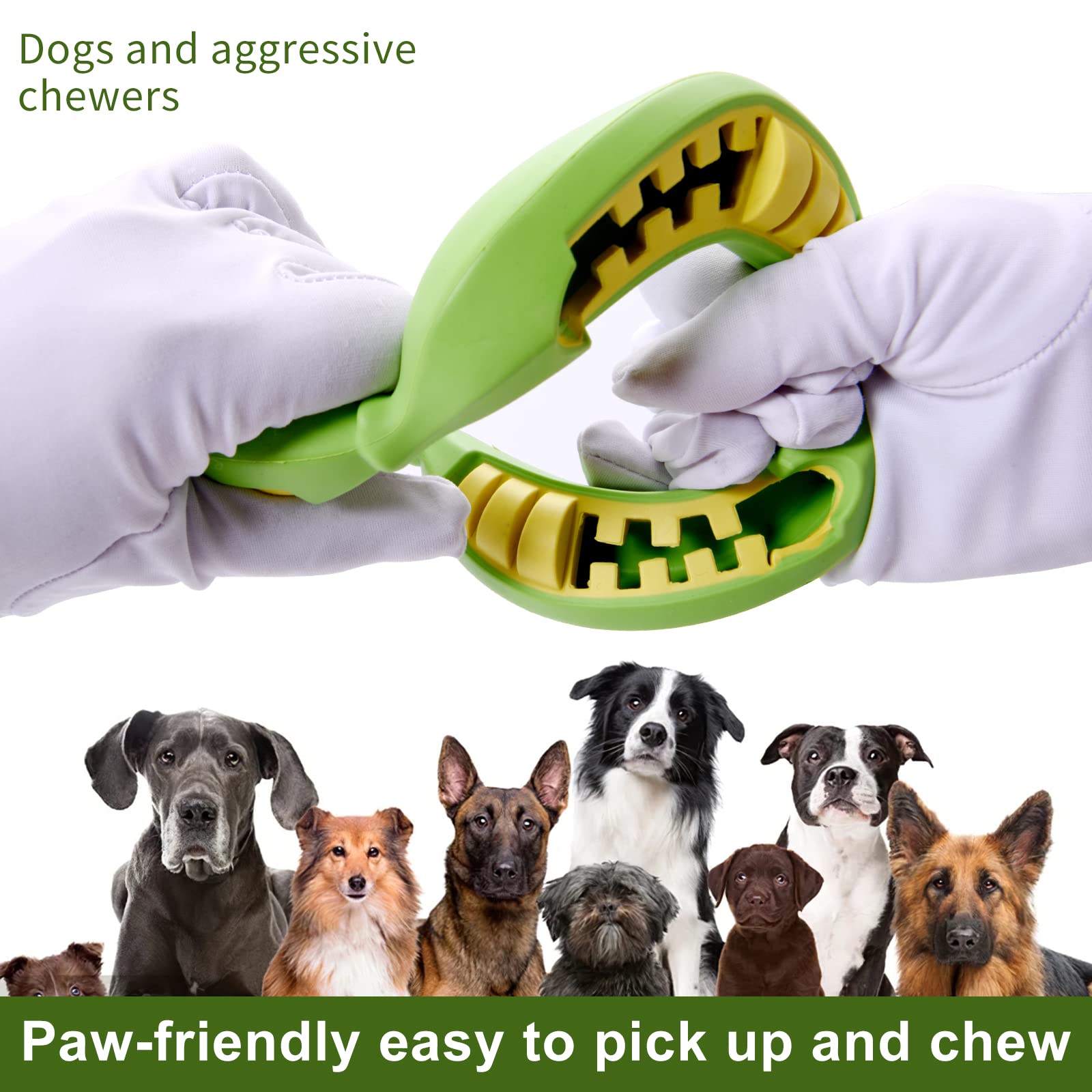 Jomilly Ultra Durable Dog Chew Toys for Aggressive Chewers -Dog Toy Toughest Indestructible Dog Toys for Aggressive Heavy Chewer