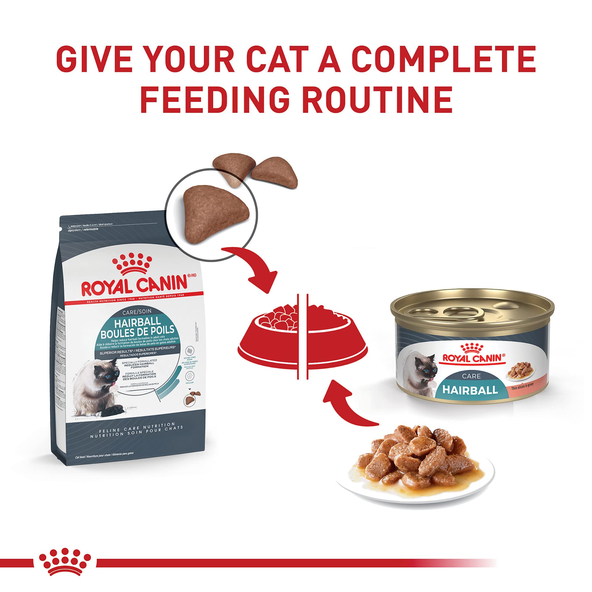 Royal Canin Hairball Care Thin Slices In Gravy Wet Cat Food, 3 oz can (12-count)