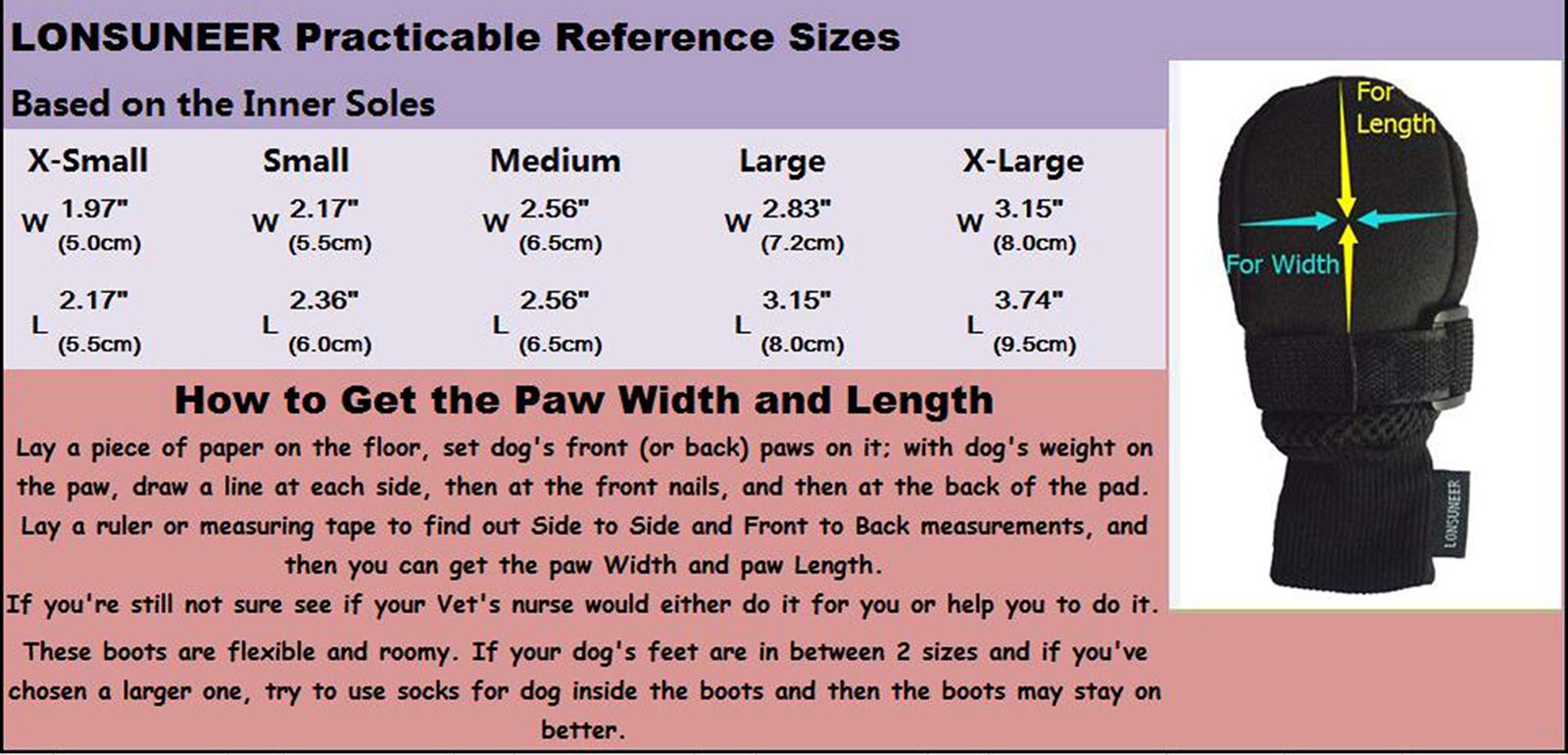 Lonsuneer Paw Protector Dog Boots Set Of 4 Breathable And Protect Paws Soft Nonslip Soles Black Color Size Small