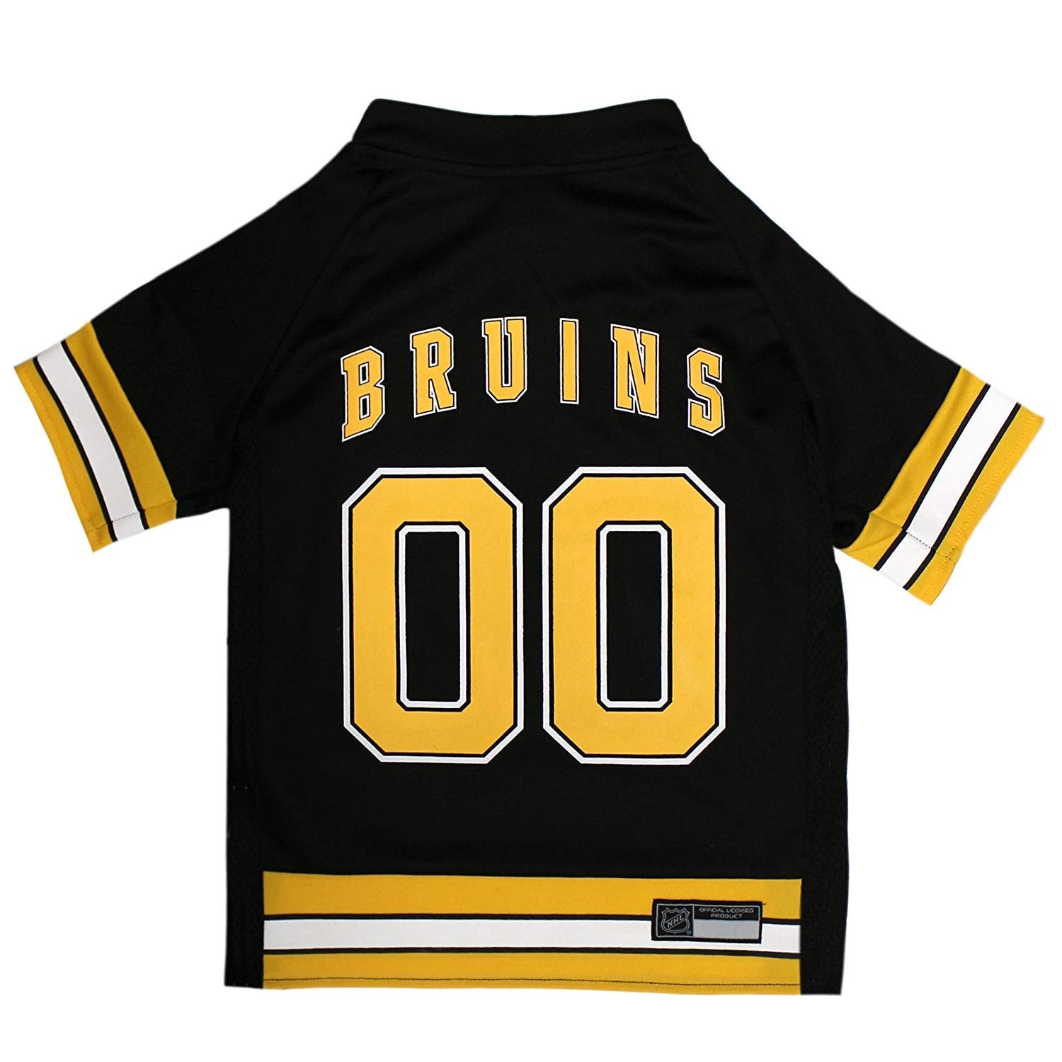 Pets First NHL Boston Bruins Jersey for Dogs & Cats, Small.  Let Your Pet Be A Real NHL Fan!
