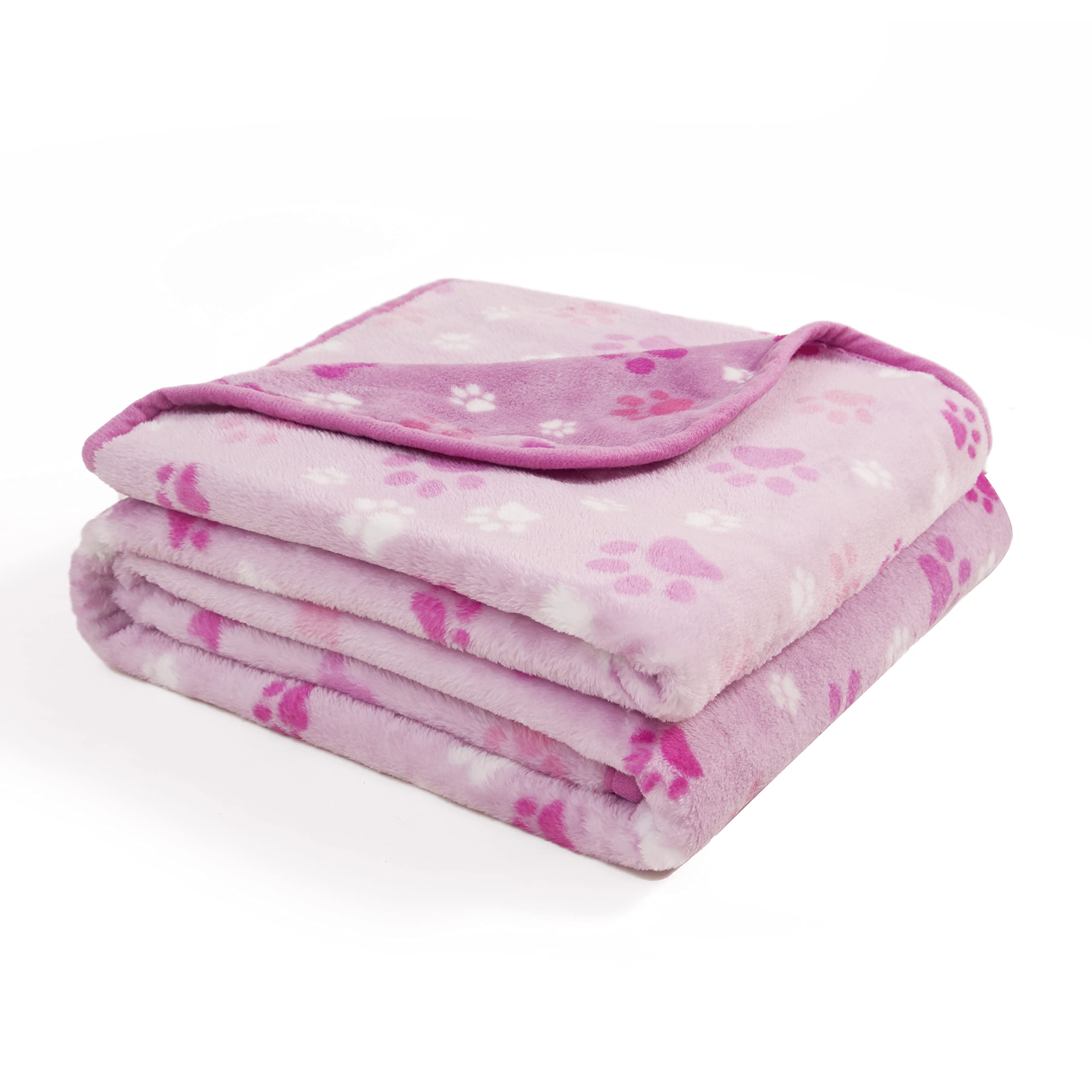 Allisandro Luxurious Dog Blanket, Extra Softness 350 GSM Flannel Fleece Pet Throw for Small Medium and Large Dogs Puppies and Ca
