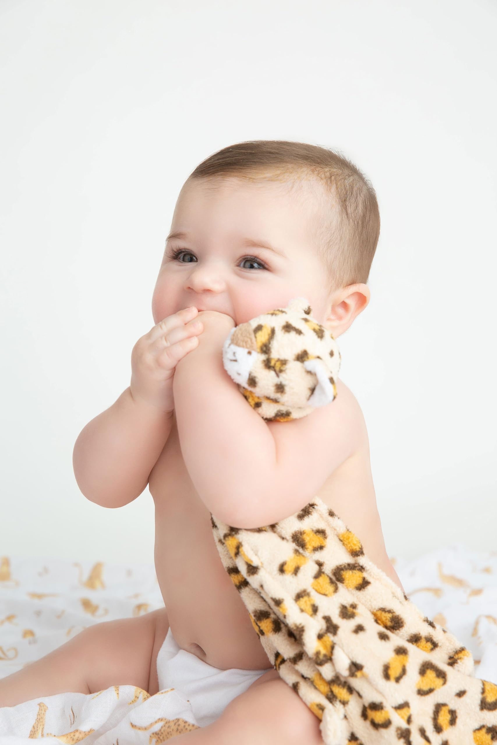 Angel Dear - Leopard Print, Blankie