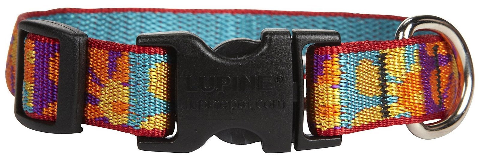 Lupinepet Originals 3/4' Crazy Daisy 9-14' Adjustable Collar For Small Dogs