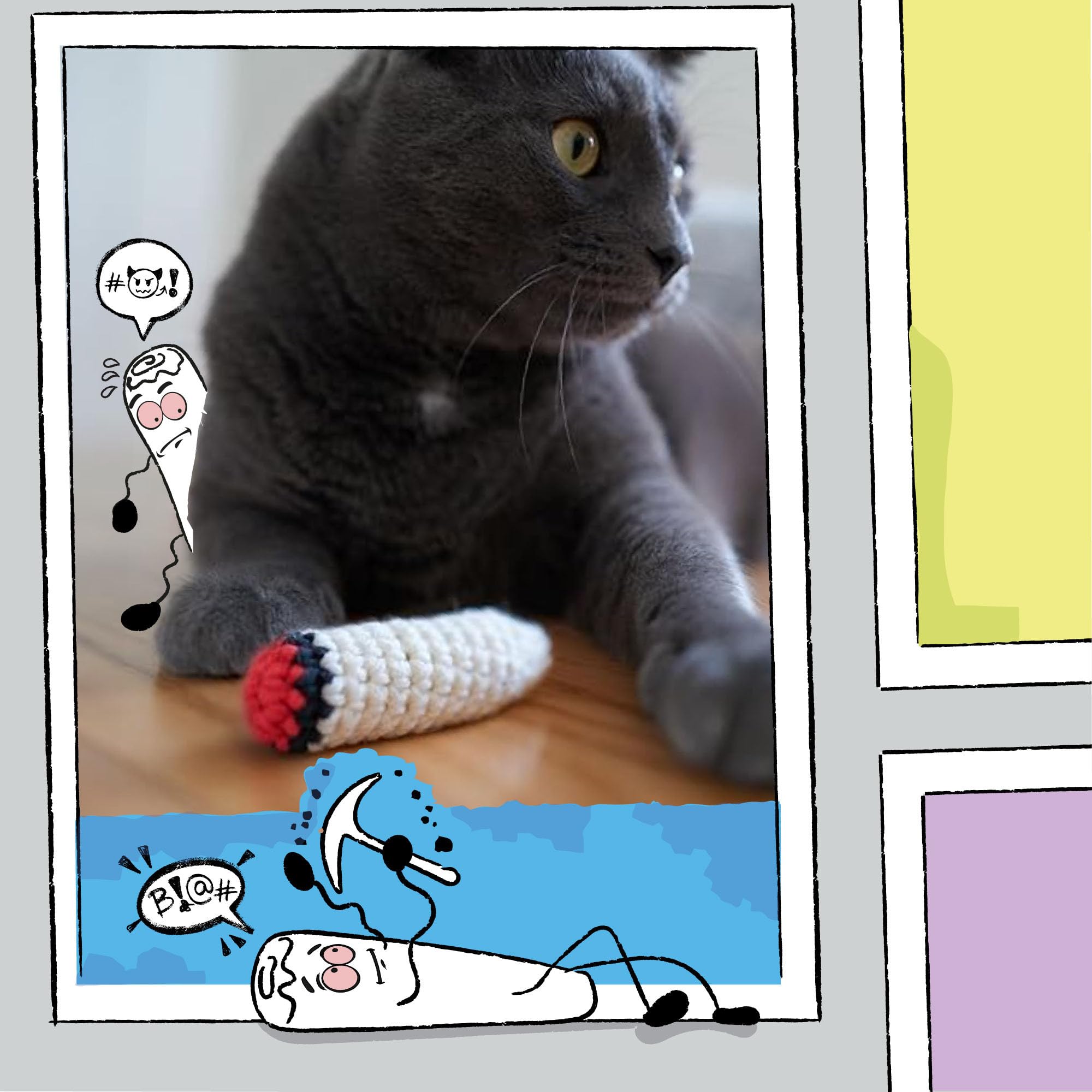 Lit Labs Kittie Doobs - Catnip Joints For Cats - Safe, Durable, And Hilarious Cat Toys