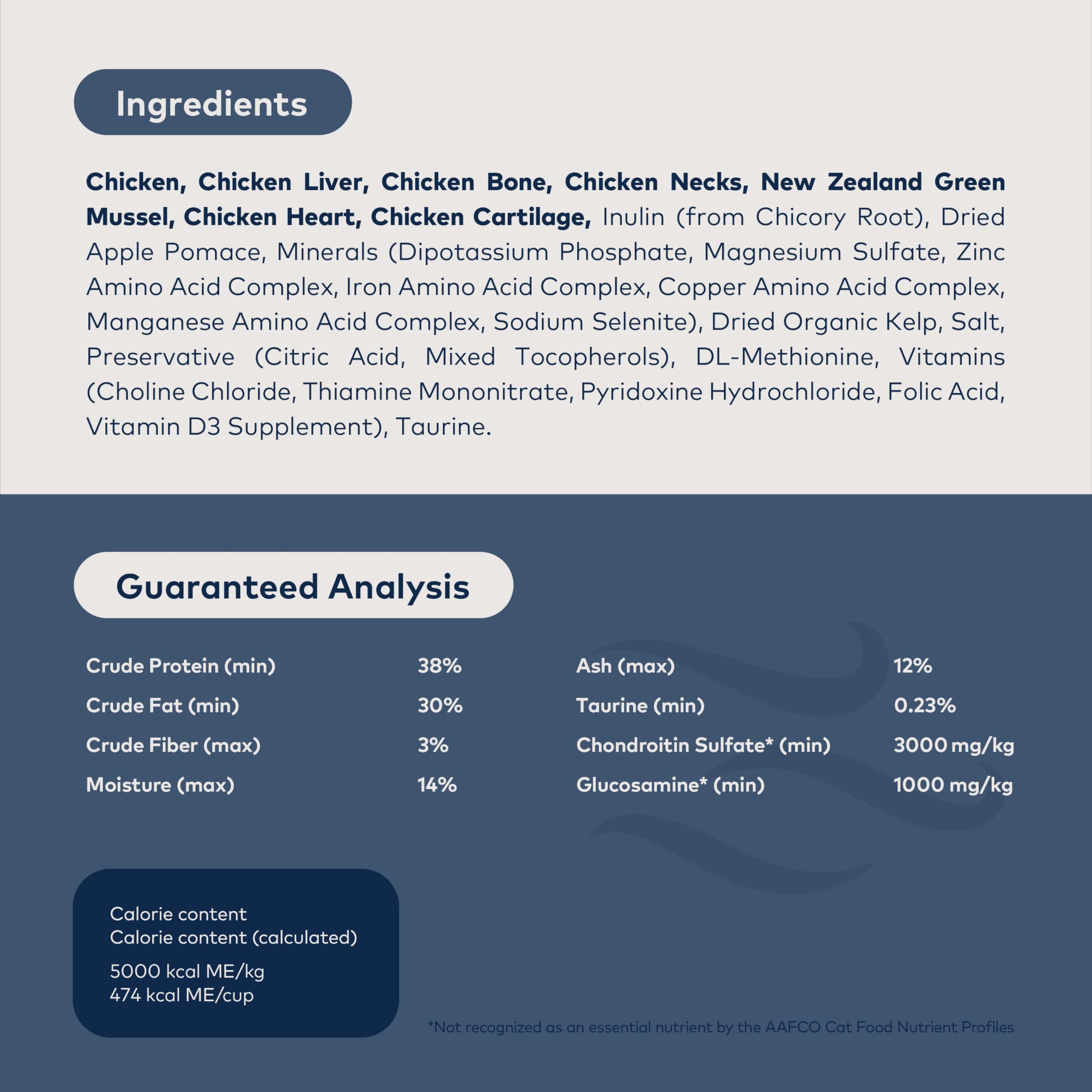 ZIWI Peak Air-Dried Cat Food - Chicken - All Natural, High Protein, Grain Free, Limited Ingredient w/ Superfoods (14oz)
