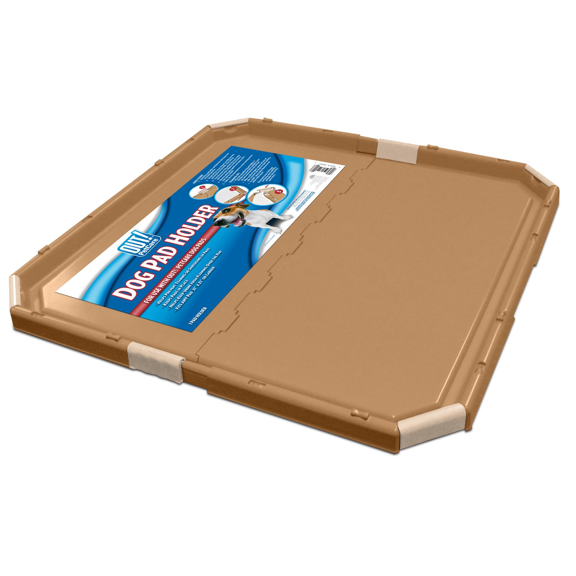 Out! Training Pad Holder For Pets, Fits Pads 21 By 21-Inch