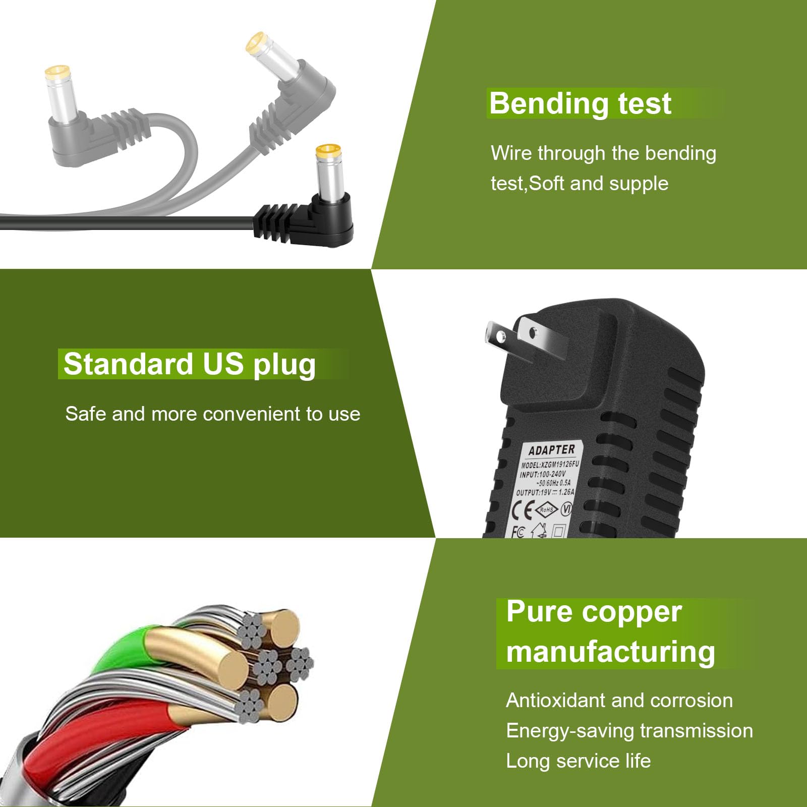 19V Power Supply Adapter For Pet Containment Fence Transmitter Radio Compatible Petsafe If-100 Pif-300 300-034 Rfa-443 If-101 /S