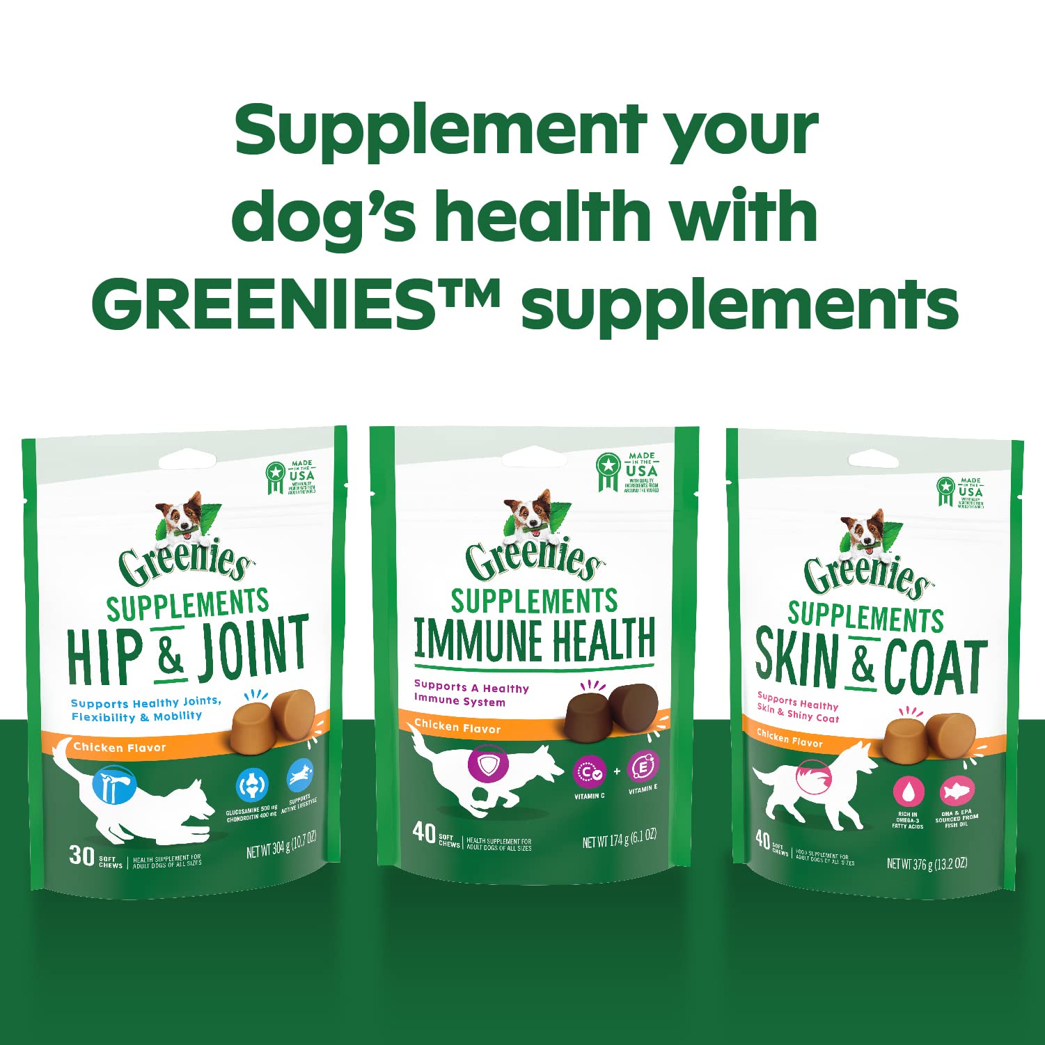 Greenies Hip and Joint Supplements for Dogs