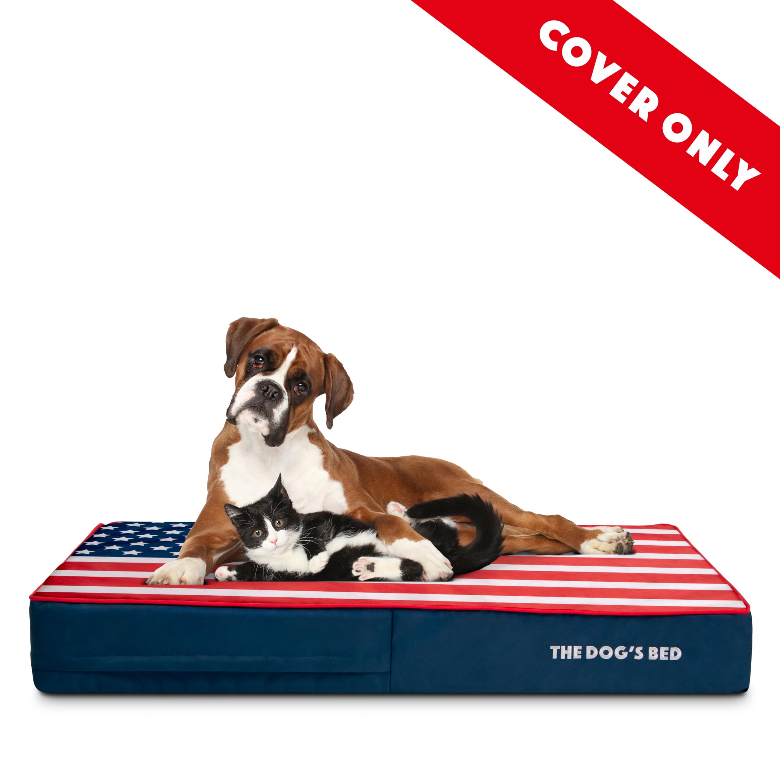Replacement Outer Cover ONLY (Outer Cover ONLY - NO Bed, NO Waterproof Inner) for The Dog s Bed, Washable Oxford Fabric, XL 46