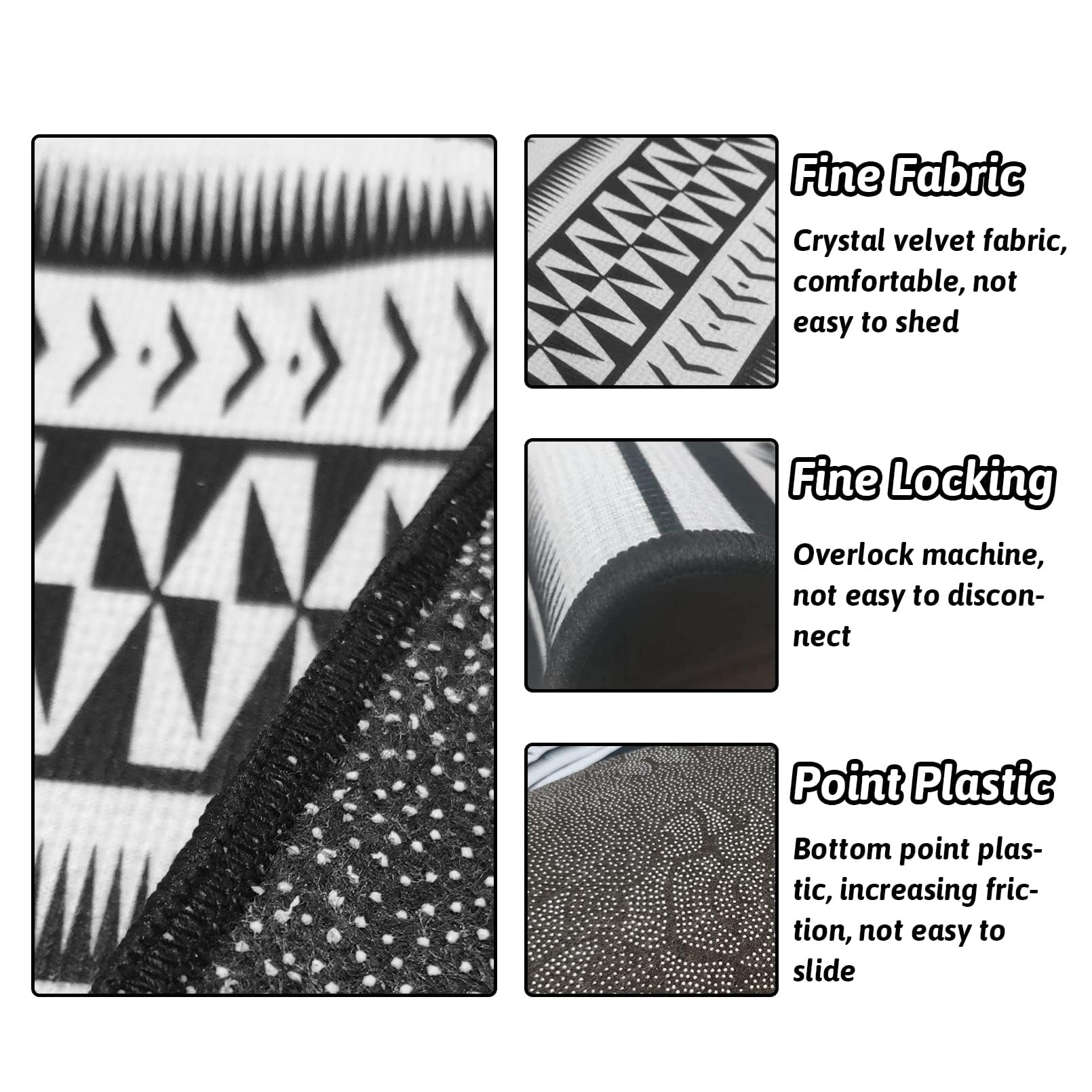 BNOSDM 91'' X 63'' Extra Large Rabbit Cage Liners Washable Reusable Bunny Bedding Pets Dog Whelping Pads with Anti Slip Bottom P