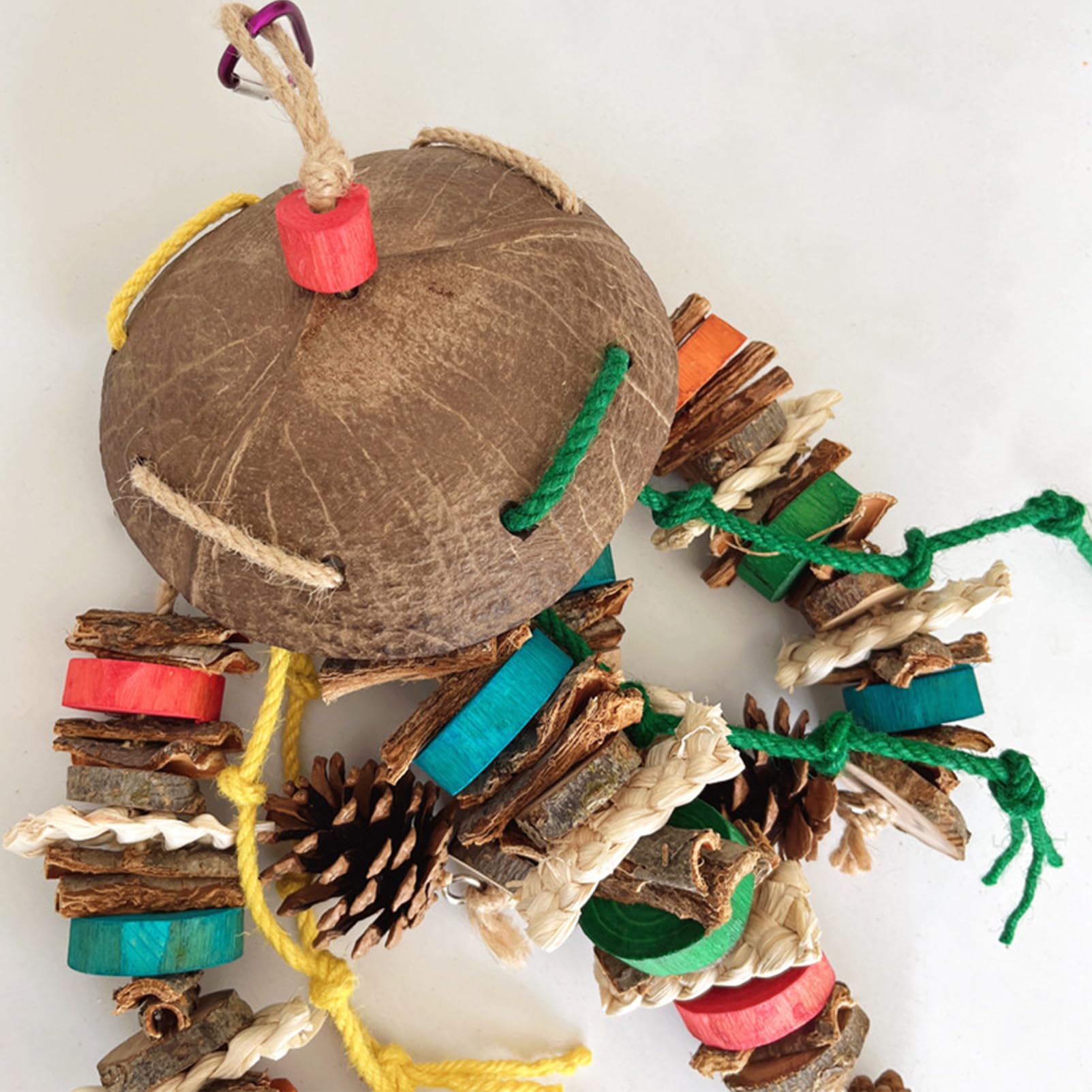 Bird Chew Toys Bird Toys, Hanging Chew Toys For Large Birds Parrot Toys For Large Birds Bird Cage Accessories For Parakeet, Afri