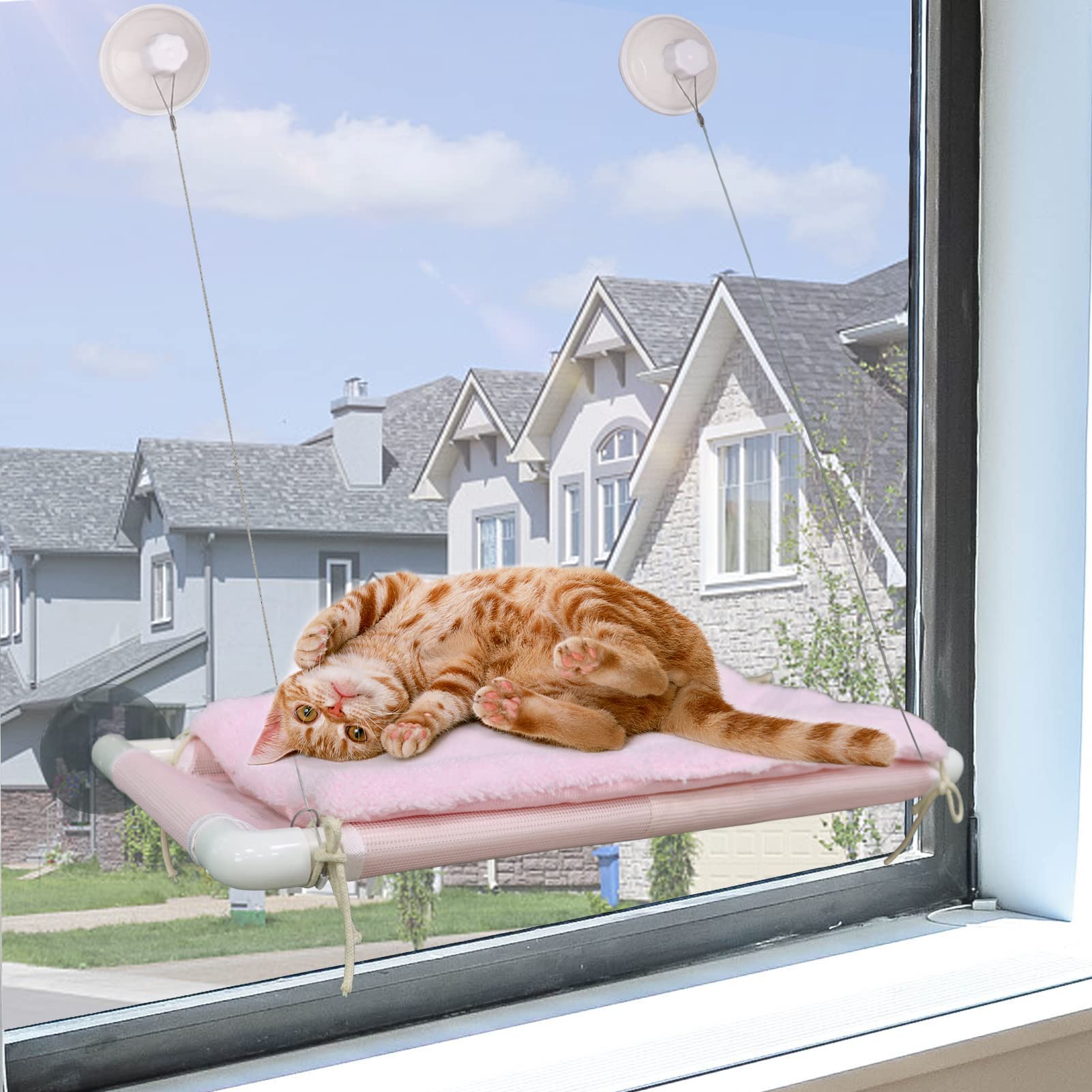 3 Pcs Connector Pipes For Zalalova Cat Window Perch. Replacement For Zalalova Cat Window Perch Hammock Seat