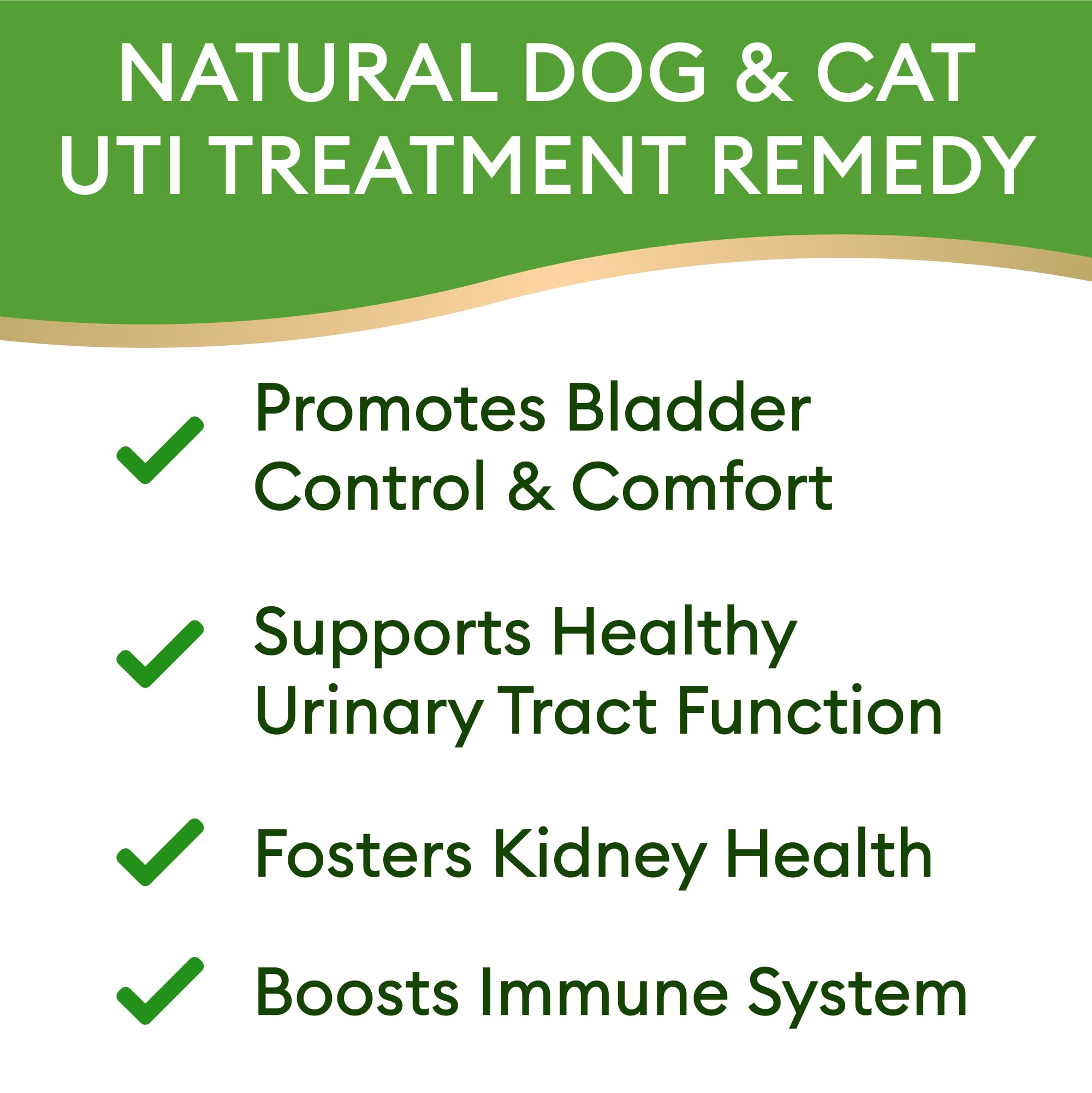 Dog UTI Treatment & Cat Urinary Tract Infection Treatment, Natural Herbal Liquid UTI Medicine, Organically Grown Cranberry Extra