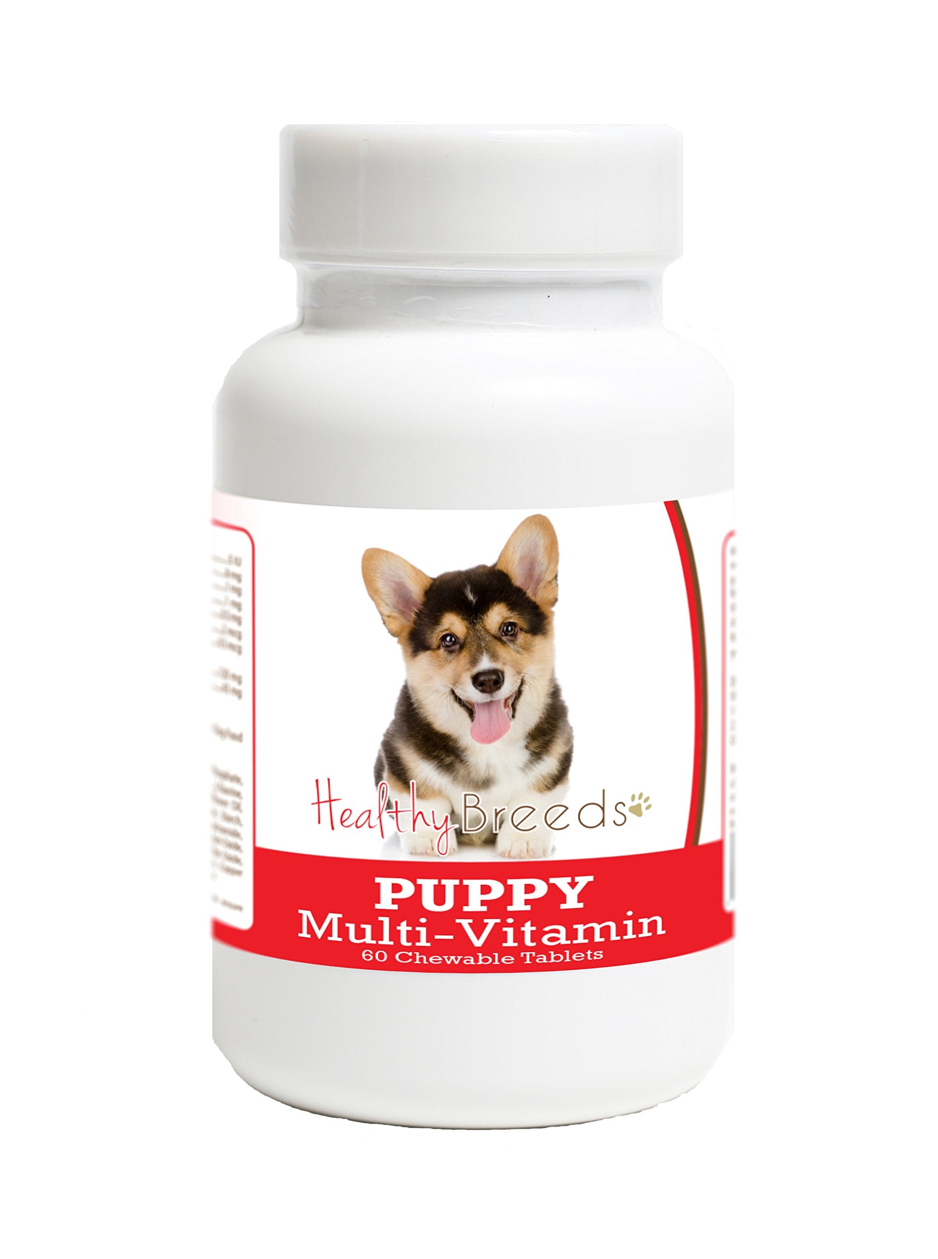 Healthy Breeds Pembroke Welsh Corgi Puppy Dog Multivitamin Tablet 60 Count