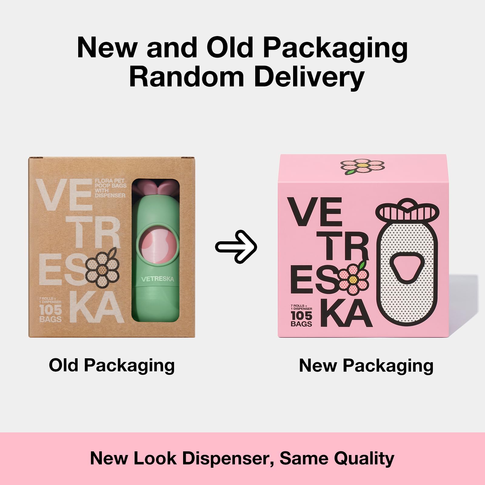 Vetreska Dog Poop Bags With Dispenser, Lavender Scented, Guaranteed Leak Proof And Extra Thick Pet Waste Bags For Walking Dog An