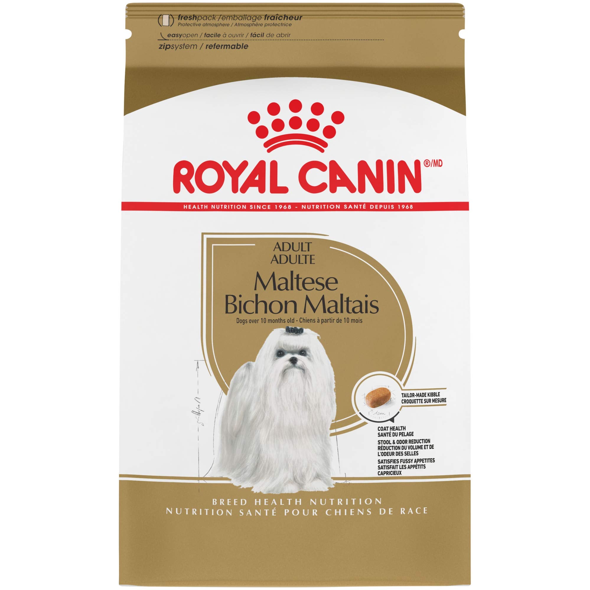 Royal Canin Maltese Adult Dry Dog Food, 10 lb bag