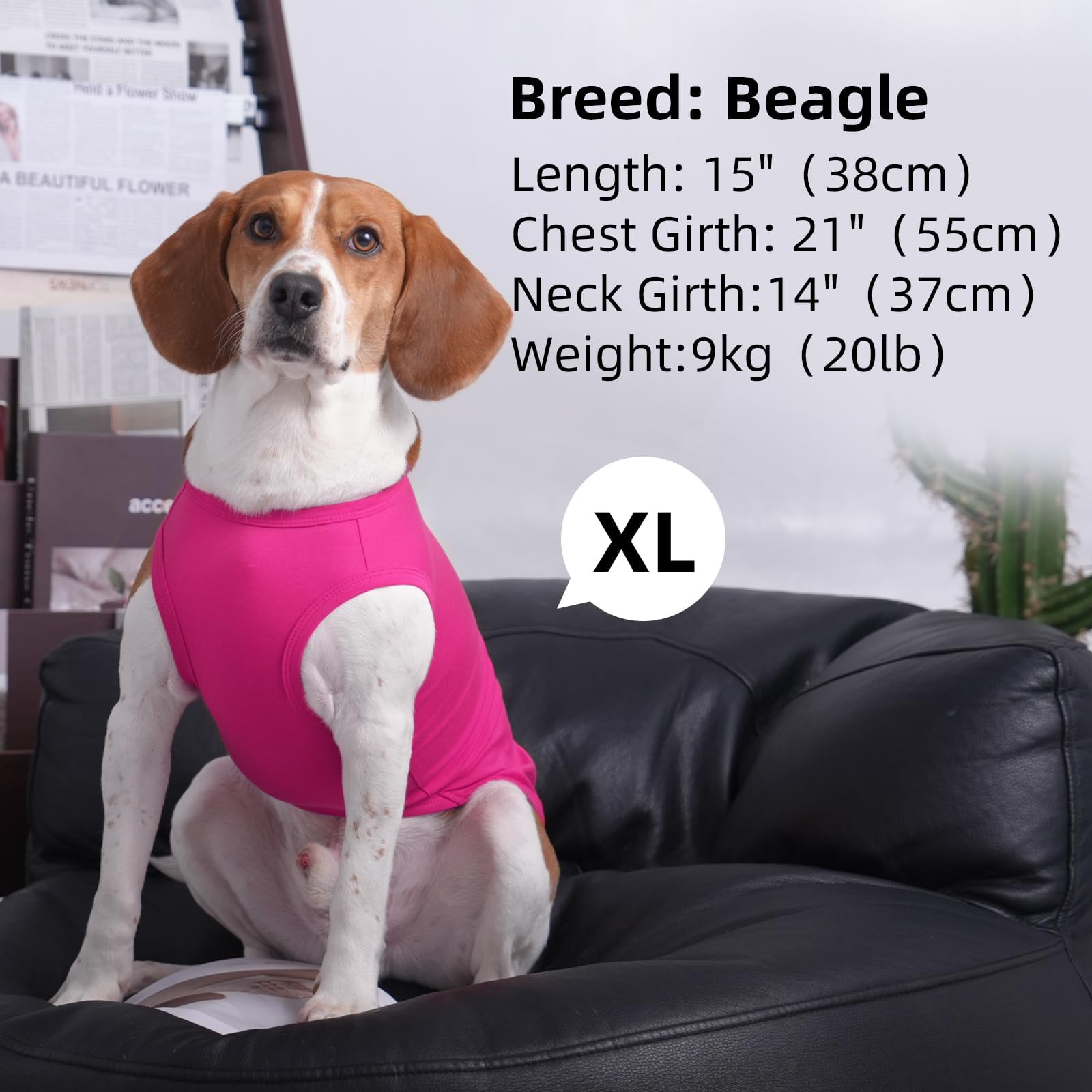 3 Pack Pink Striped Dog Shirts For Medium Dogs Girl,Xl Sleeveless Tee Set For Spring&Summer,Indoor/Outdoor Breathable And Lightw