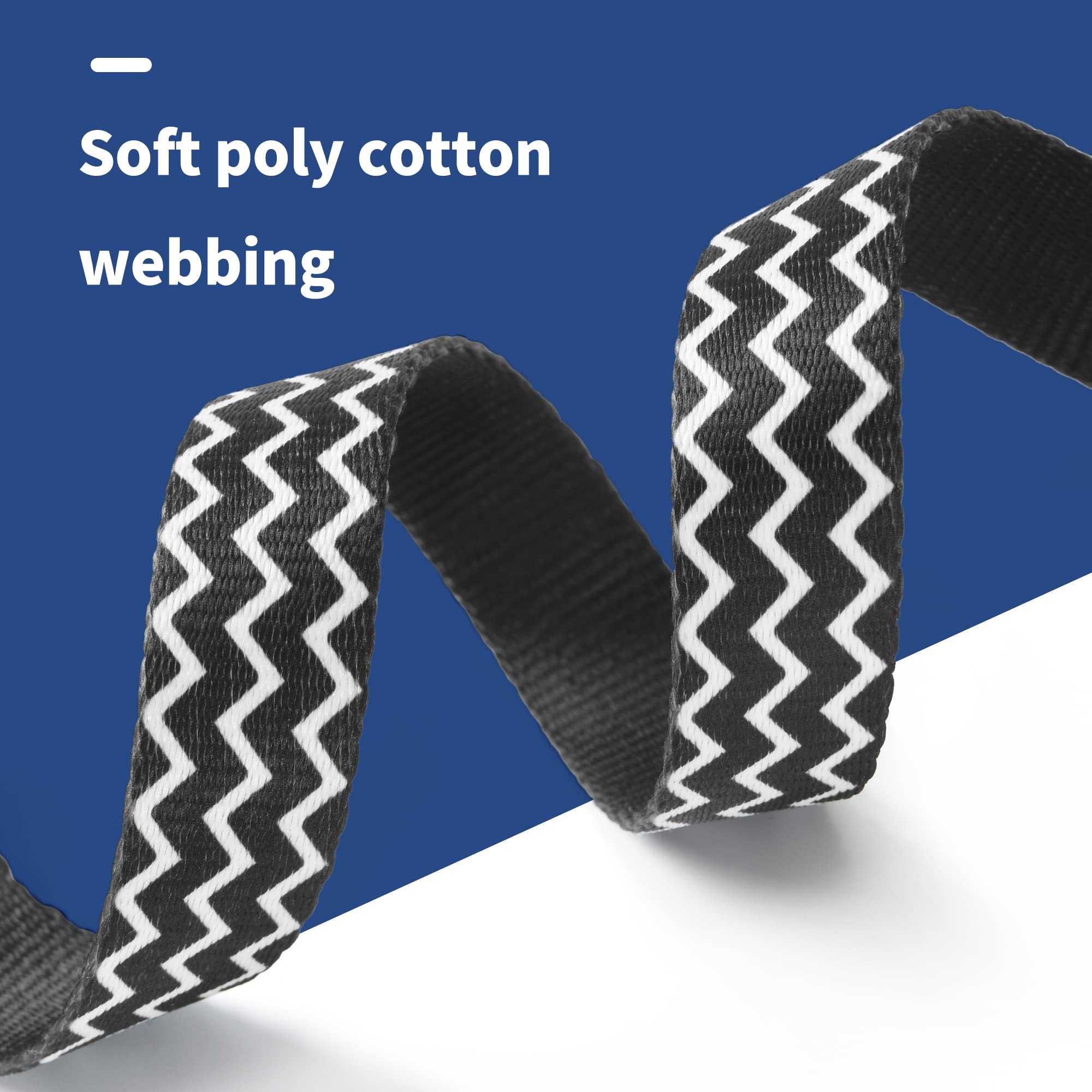 Mile High Life Dog Collar | Cute Puppy Collars | Lightweight Girl Dog Collar | Soft Boy Dog Collars | W Paws Bones Mustache Pattern (Gray, Small)