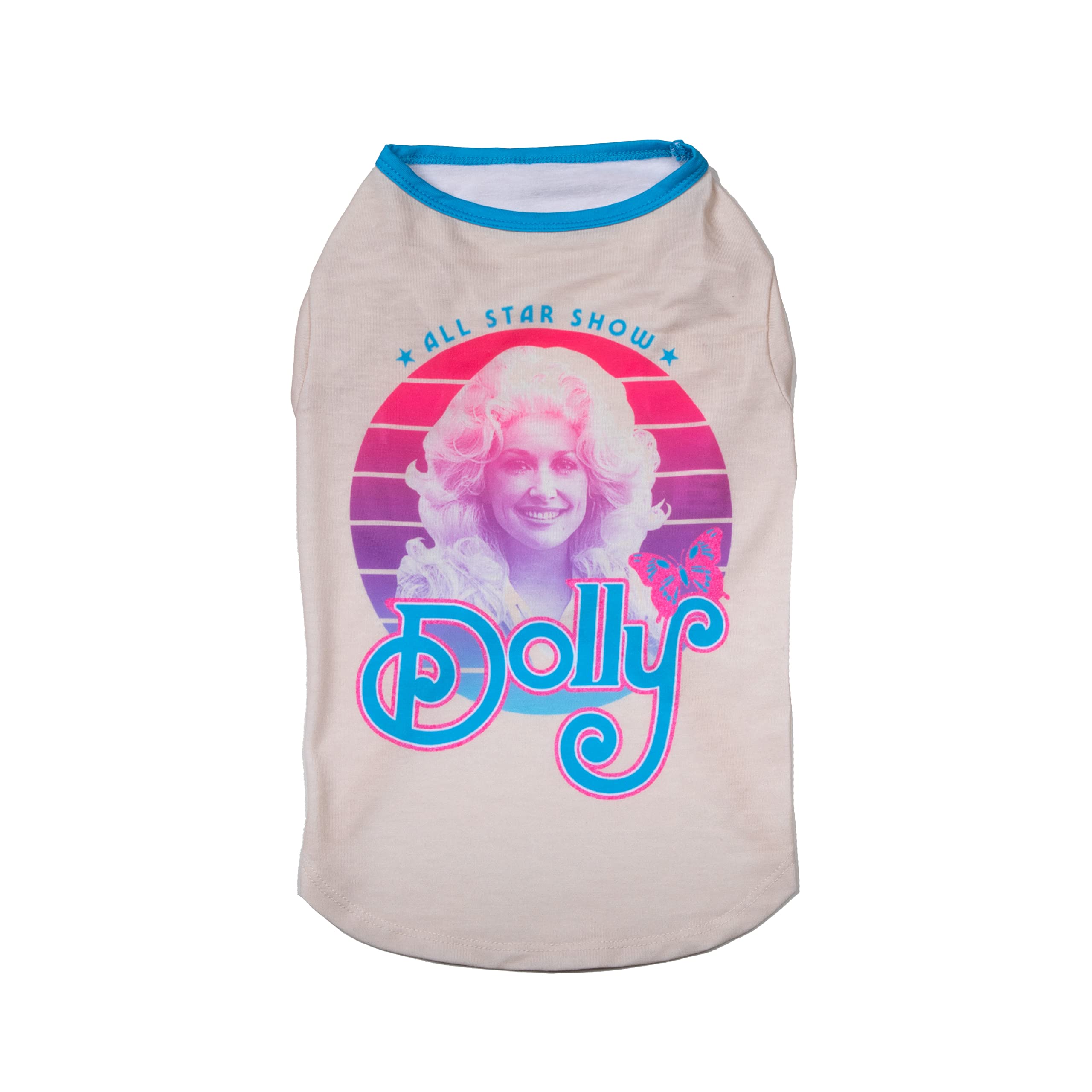 Doggy Parton All Star Show Vintage Style Shirt For Pets - Xs, White (22120721)