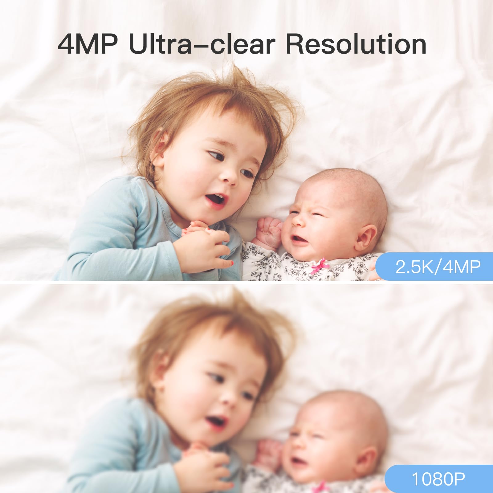 Arenti 5G Security Camera Indoor, 4Mp Pet Camera With Speaker For Dog/Cat, Baby Monitor With Phone App, Dual-Band Wifi, Auto Tra