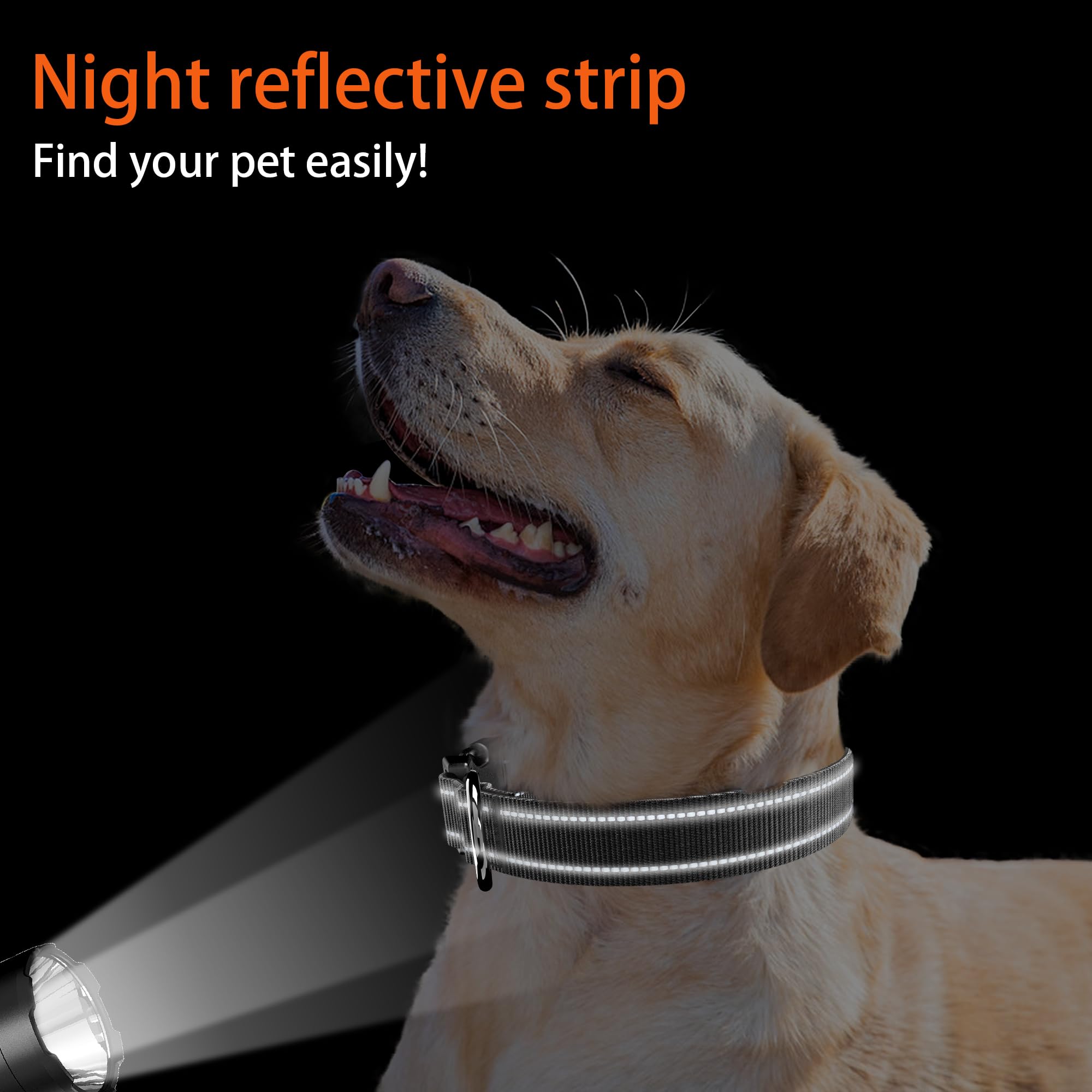 Dog Collar With Qr Code, Reflective Pet Collar, Soft Neoprene Padded & Safety Locking Buckle Adjustable Puppy Collar (Xs-With Ai