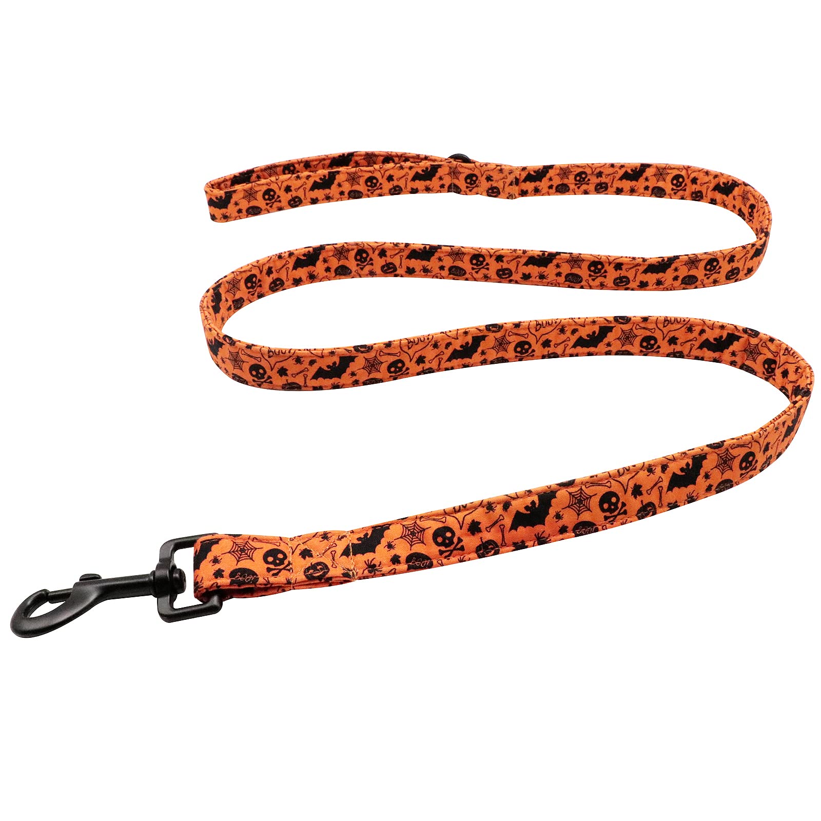 Lionet Paws Dog Leash For Small Dogs, Orange, 5/8In X 4Ft