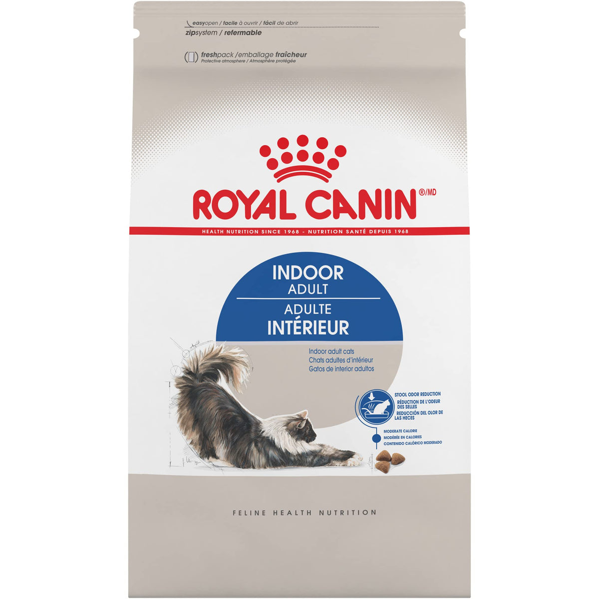 Royal Canin Feline Health Nutrition Indoor Adult Dry Cat Food, 7-Pound